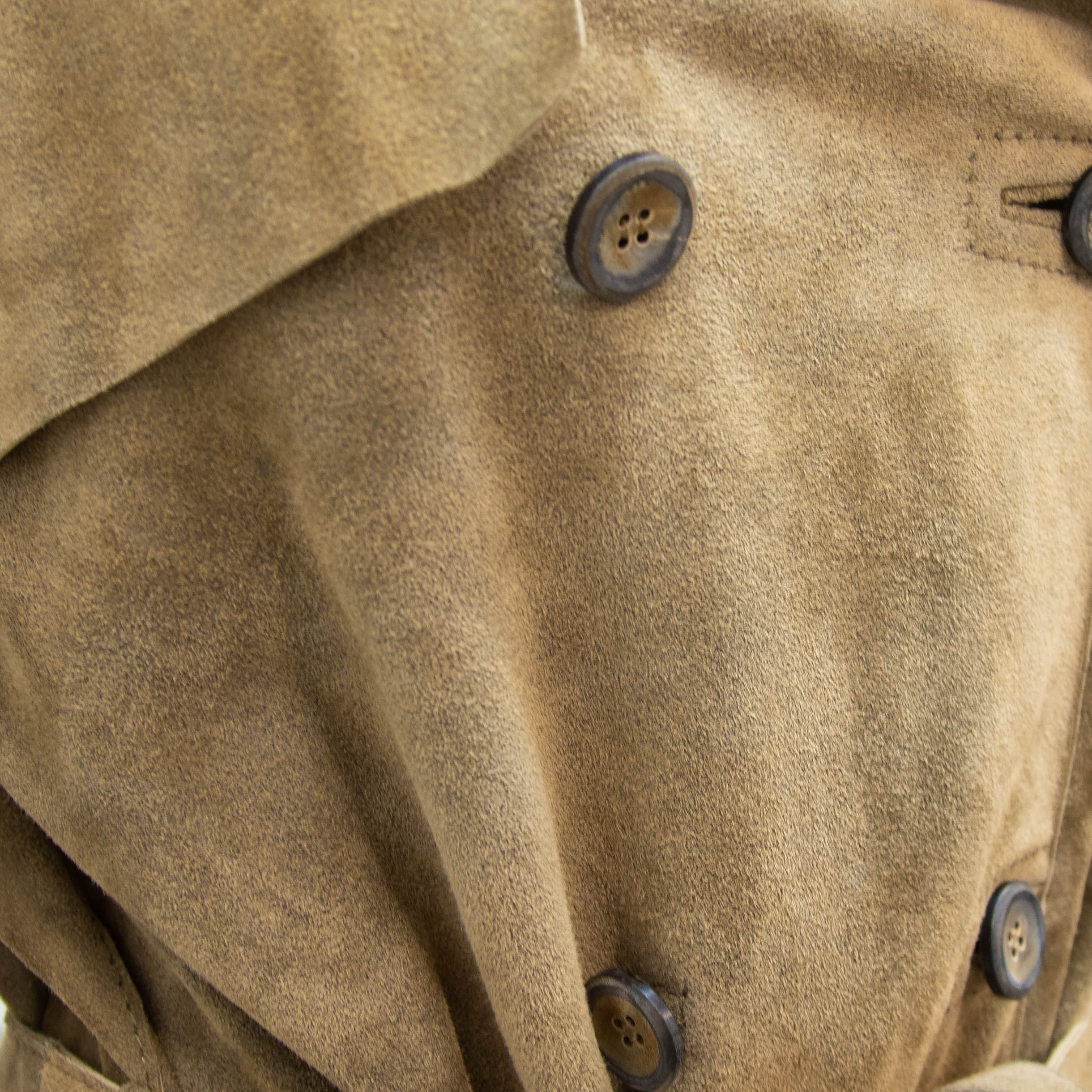 Meindl Tan Suede Lady Trench Coat - Image 5