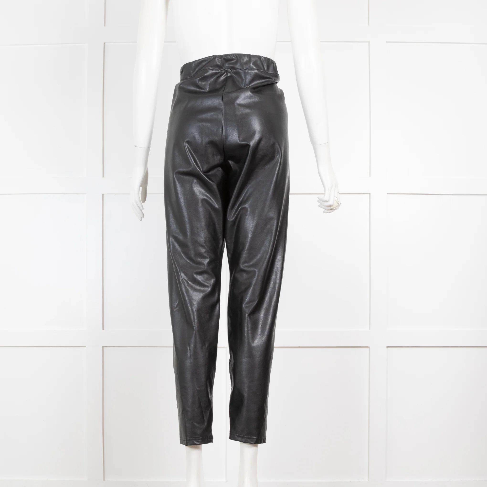 Michael by Michael Kors Faux Leather Trousers - Image 3