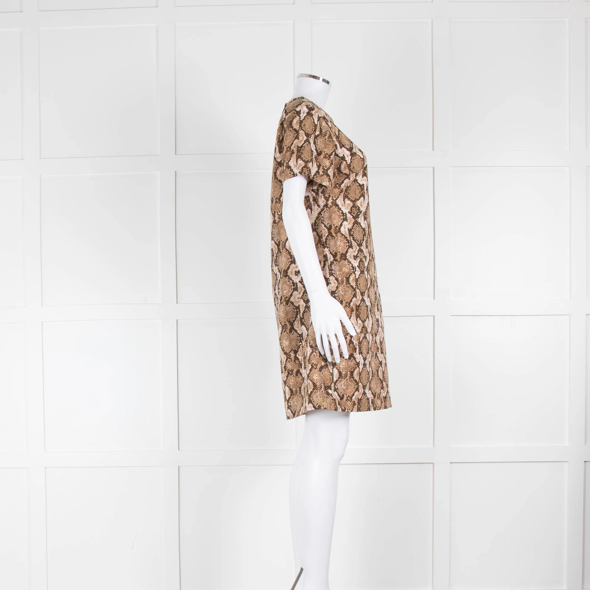 Michael Kors Snake Print A Line Dress - Image 2