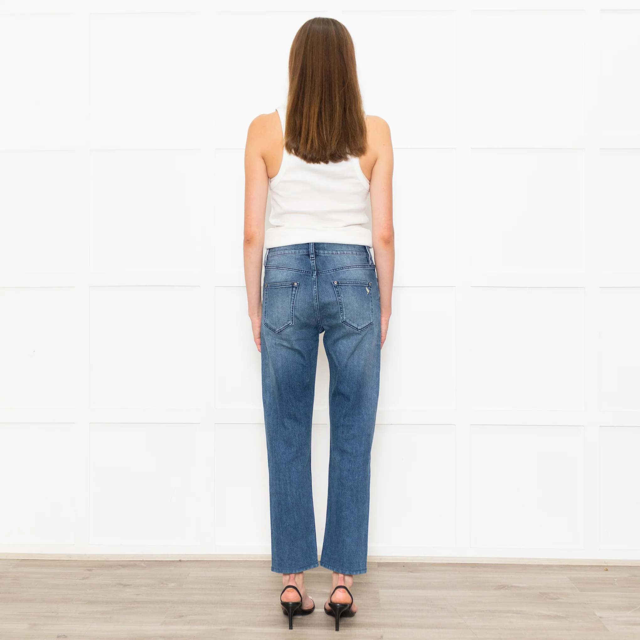 M.I.H Blue Straight Leg Denim Trousers - Image 5