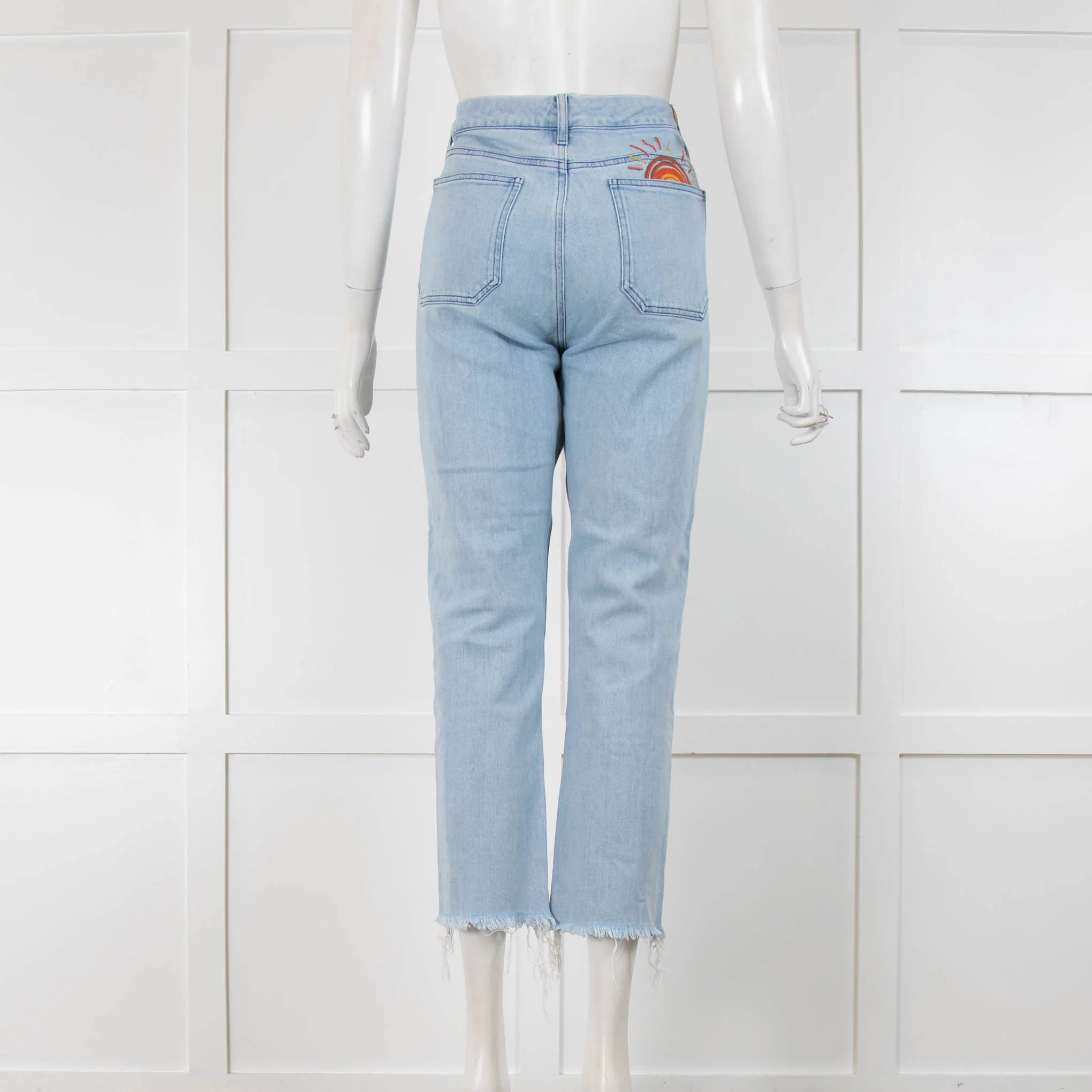 MiH Pale Denim Sunshine Pocket Jeans - Image 3