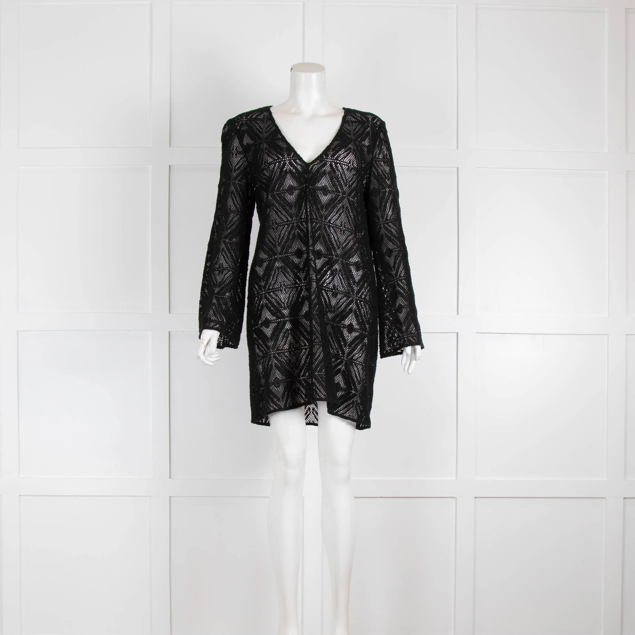 Milly Cabana Black Cover Up