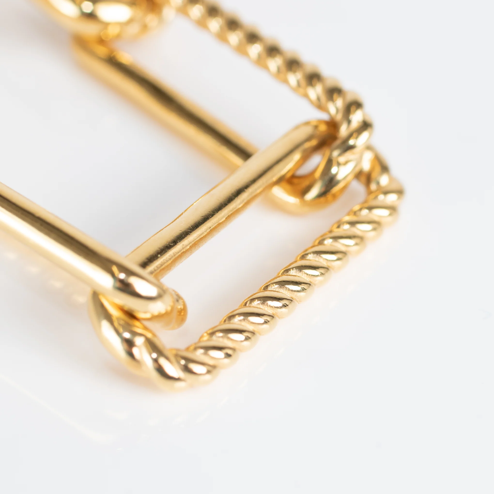 Missoma Gold Chunky Half Radial Chain Necklace - Image 2