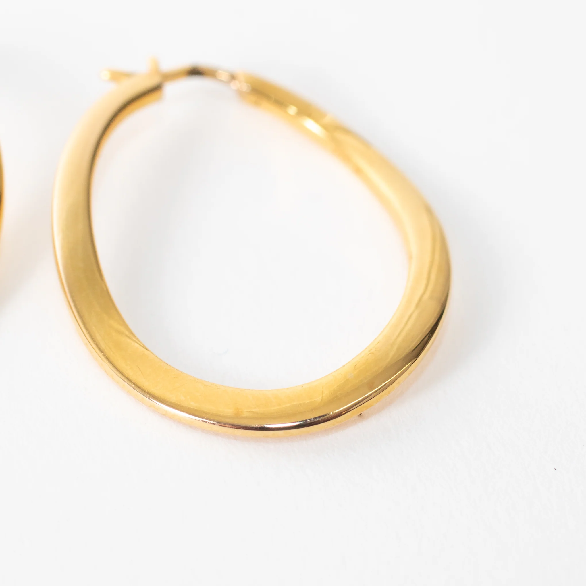 Missoma Gold Wave Hoops - Image 6