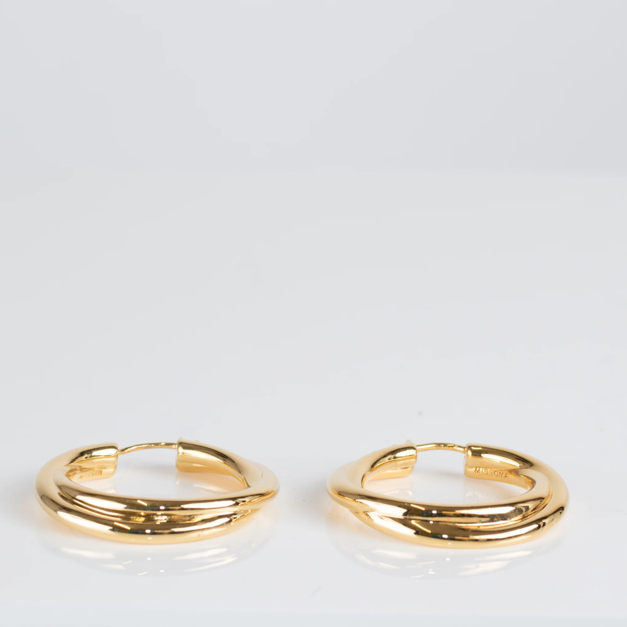 Missoma Lucy Williams Entwine Hoop Earrings - Image 2