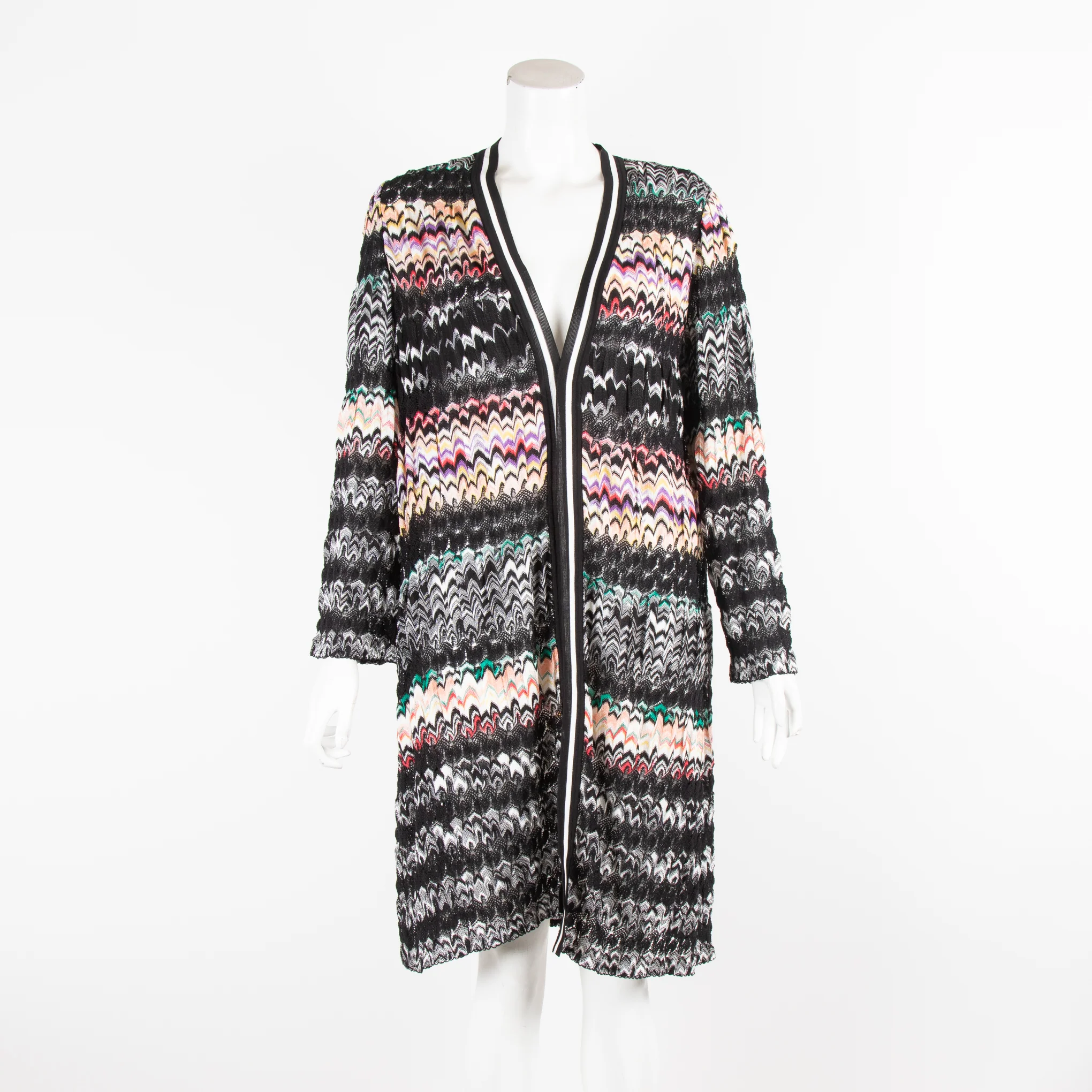 Missoni Chevron Long Cardigan