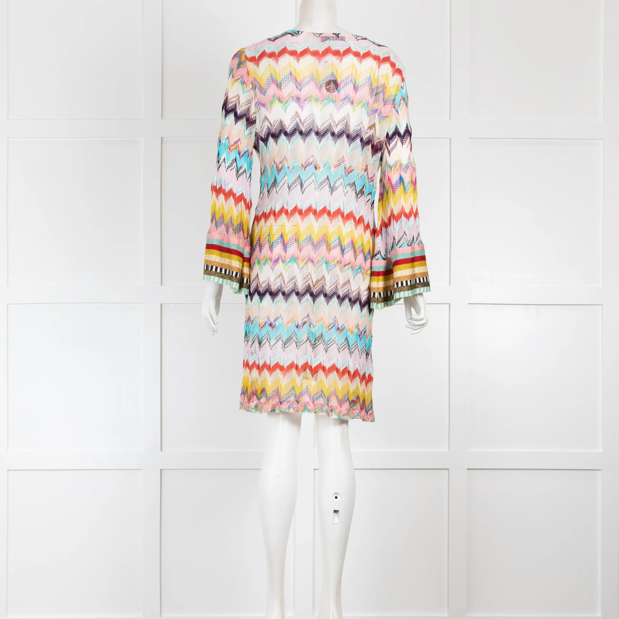 Missoni Mare Multi Coloured Patterned Beach Cover Up - Image 2