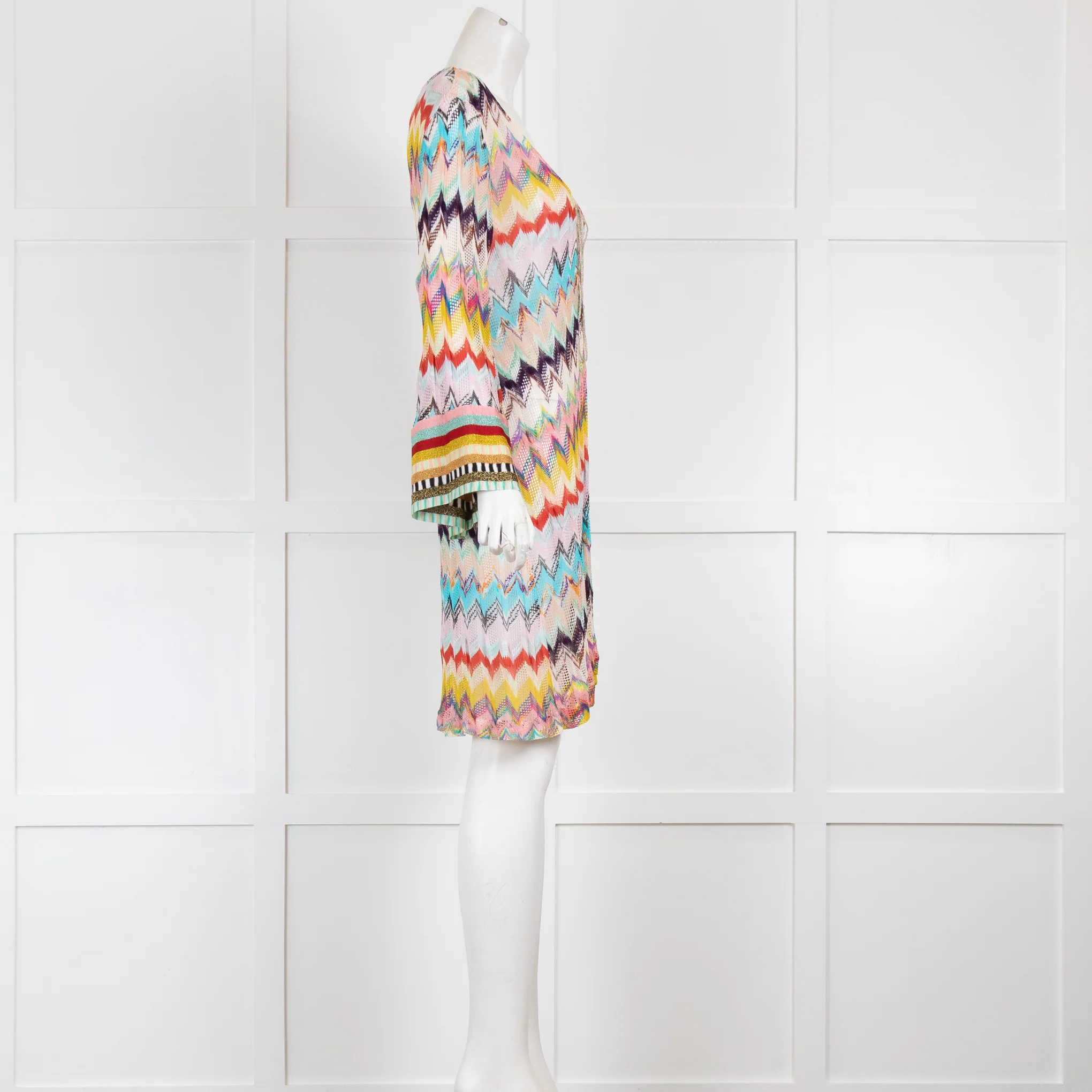 Missoni Mare Multi Coloured Patterned Beach Cover Up - Image 3