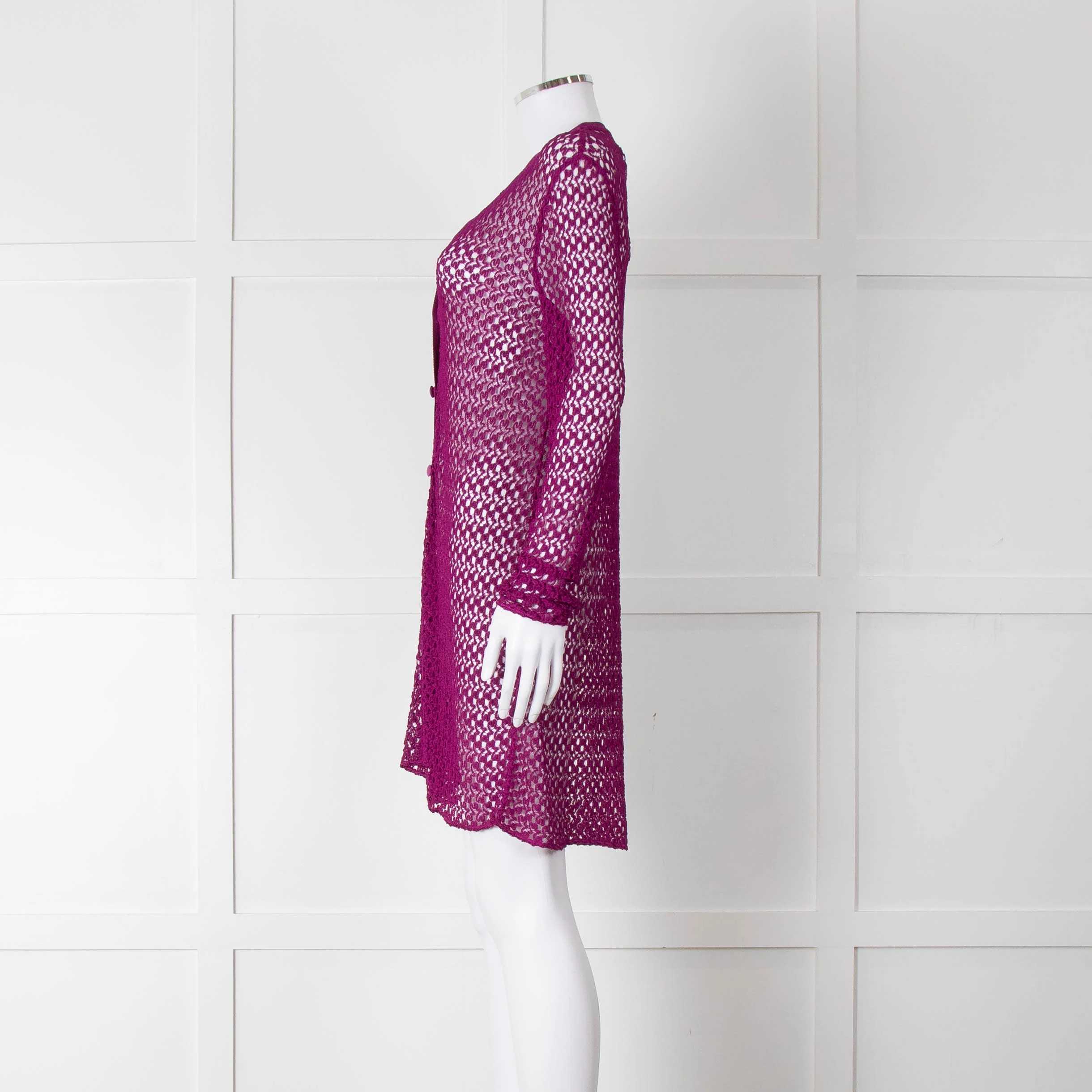 Missoni Purple Long Cardigan - Image 7