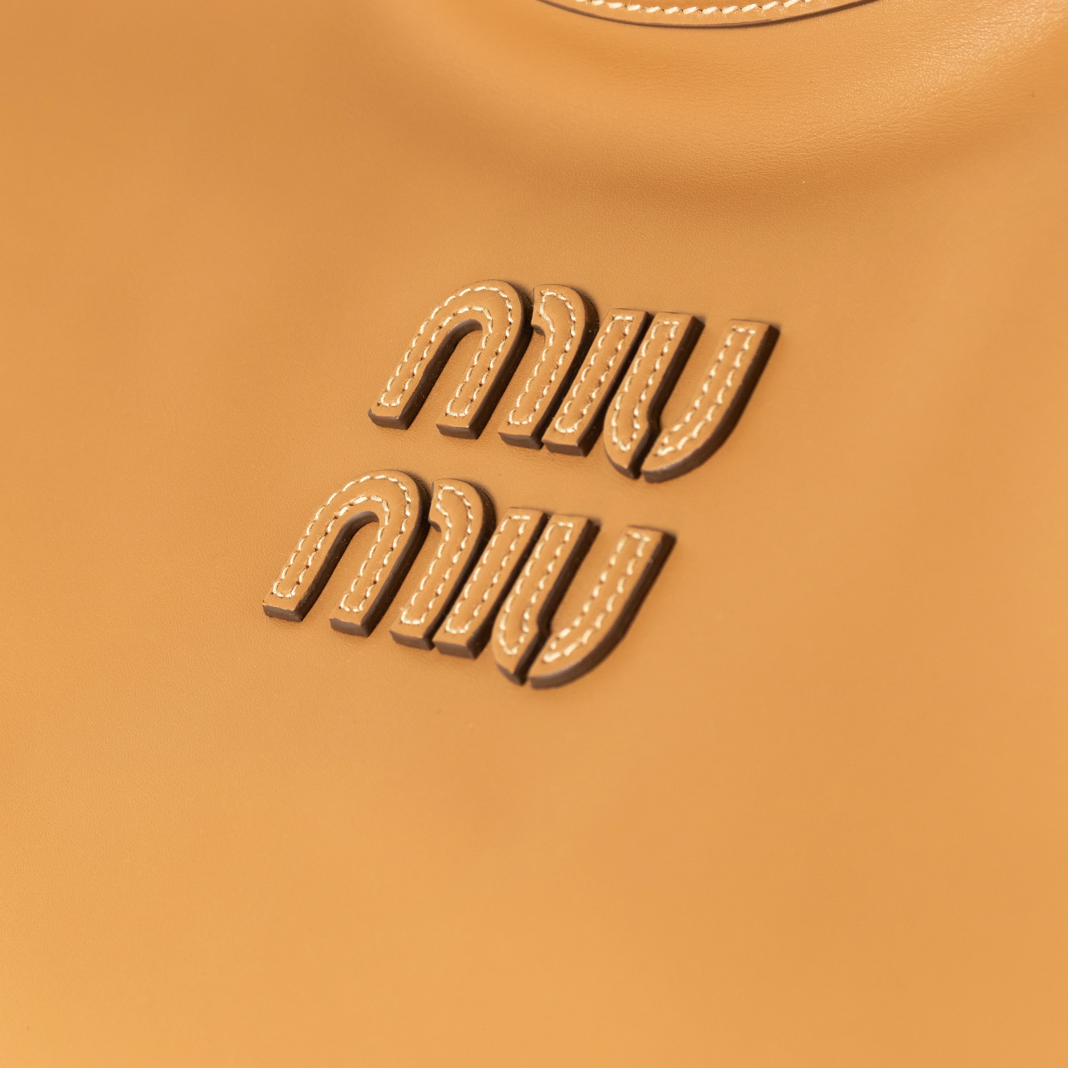 Miu Miu Brown Ivy Leather Tote - Image 11