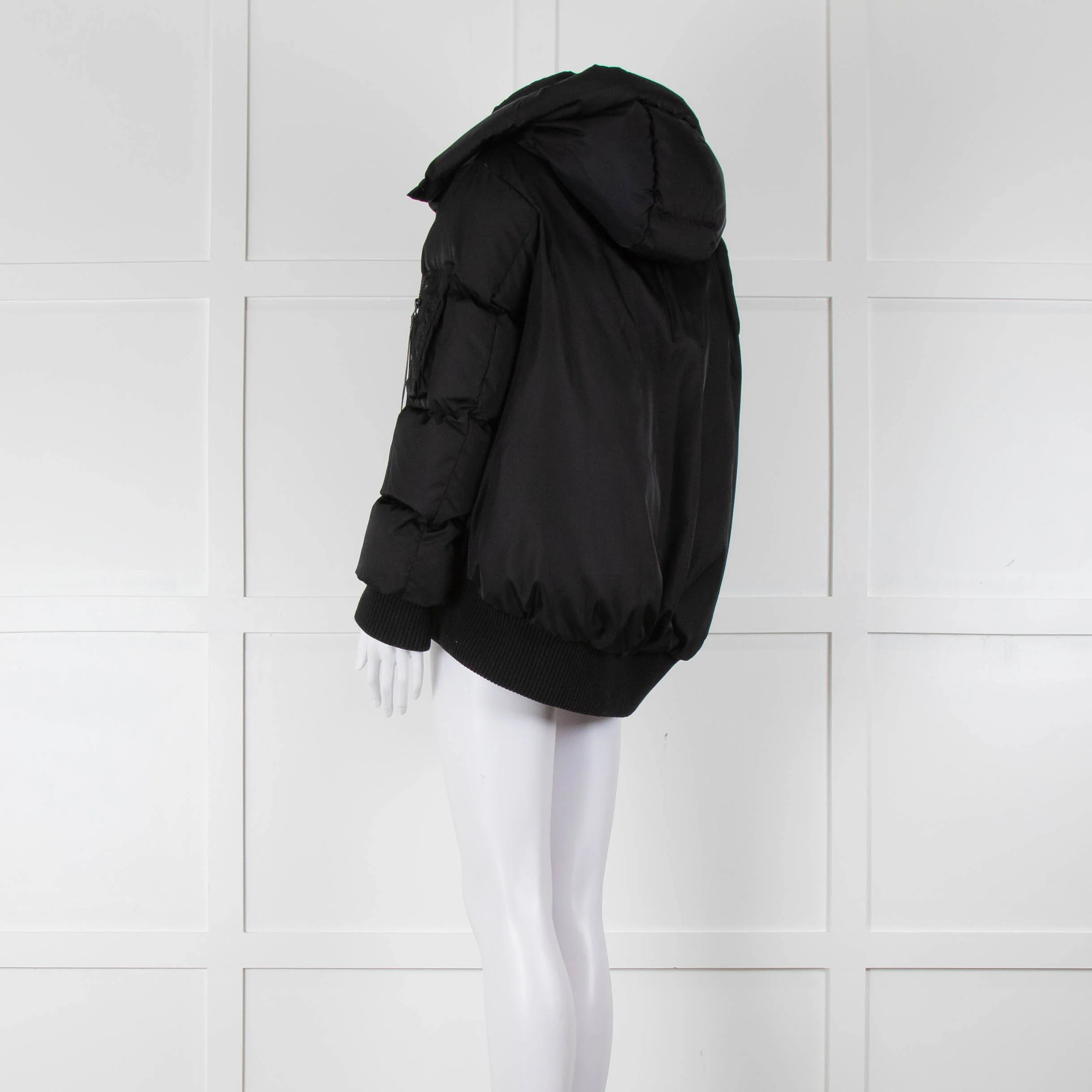 Moncler Black Nylon Autun Giubutto Bomber - Image 6