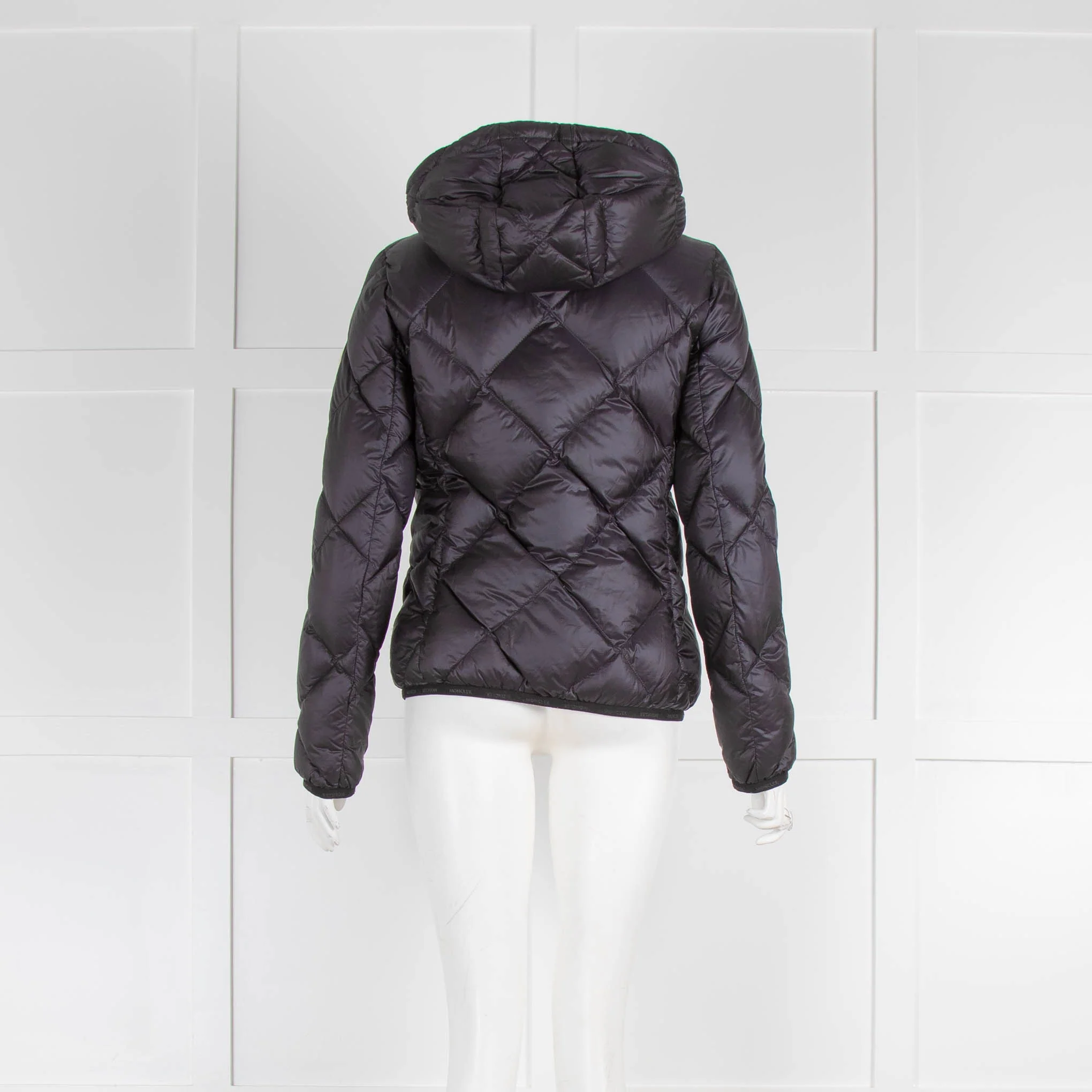 Moncler Black Oulx Quilted Nylon Jacket - Image 3