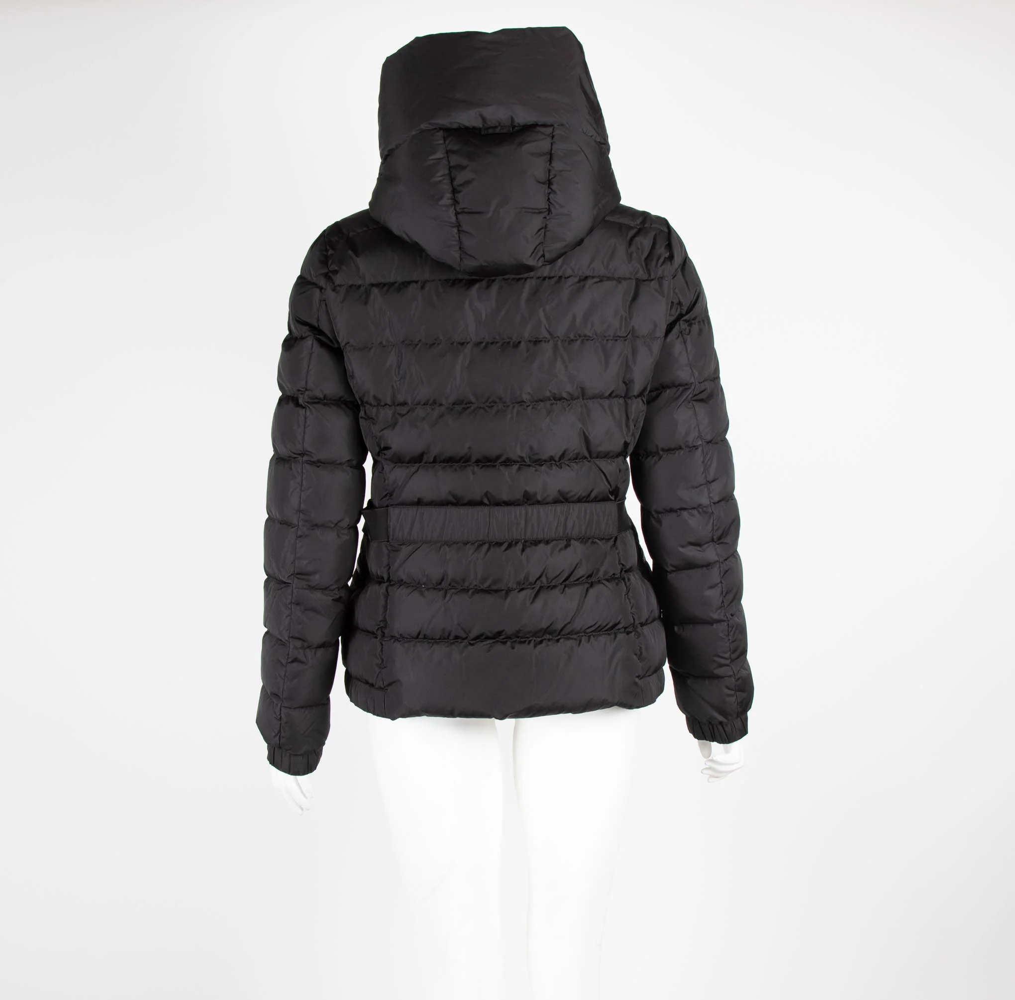 Moncler Black Quilted Puffer Jacket - Image 3