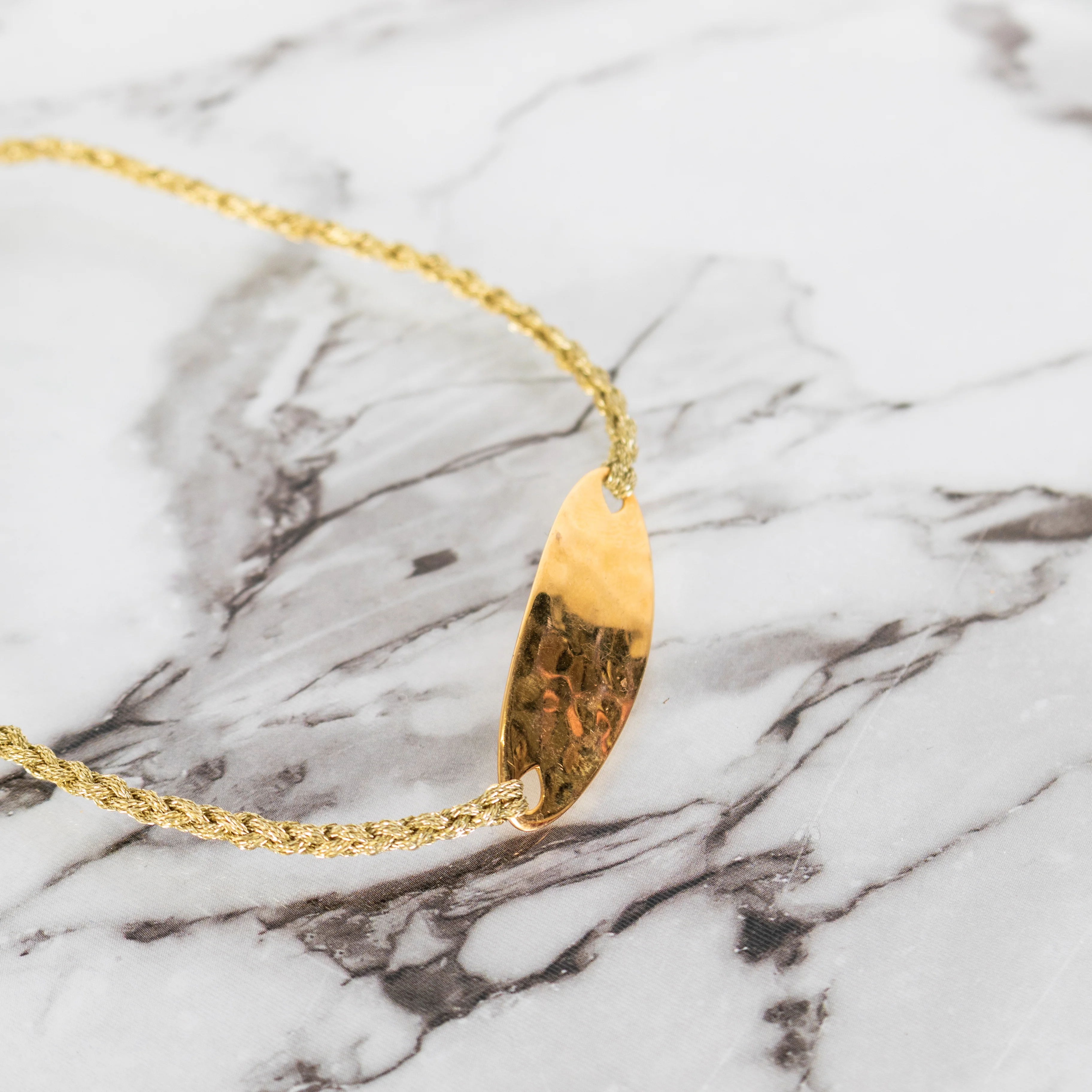 Monica Vinader Gold Tone Bali Friendship Bracelet - Image 5