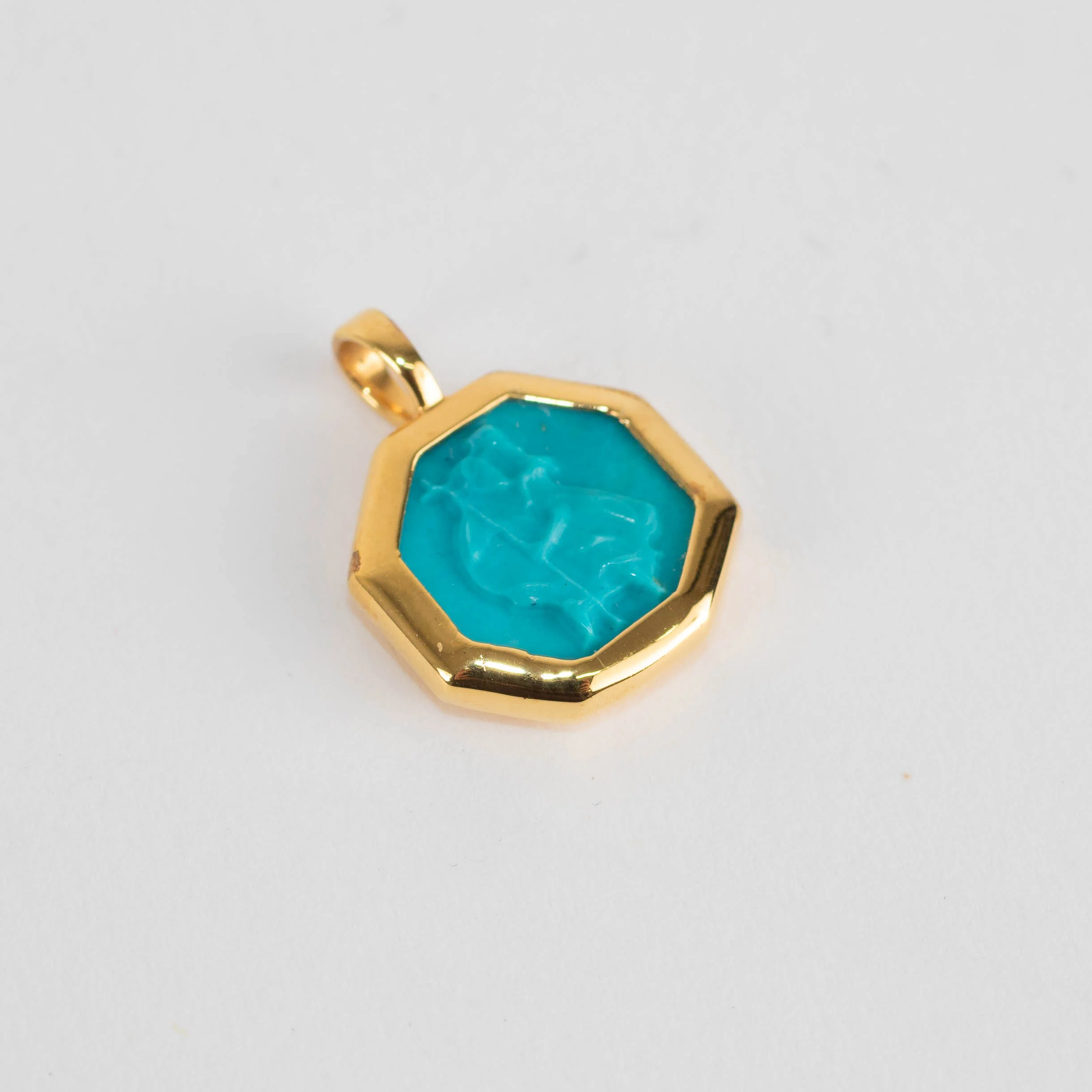 Monica Vinader St Christopher Gemstone Pendant - Image 2