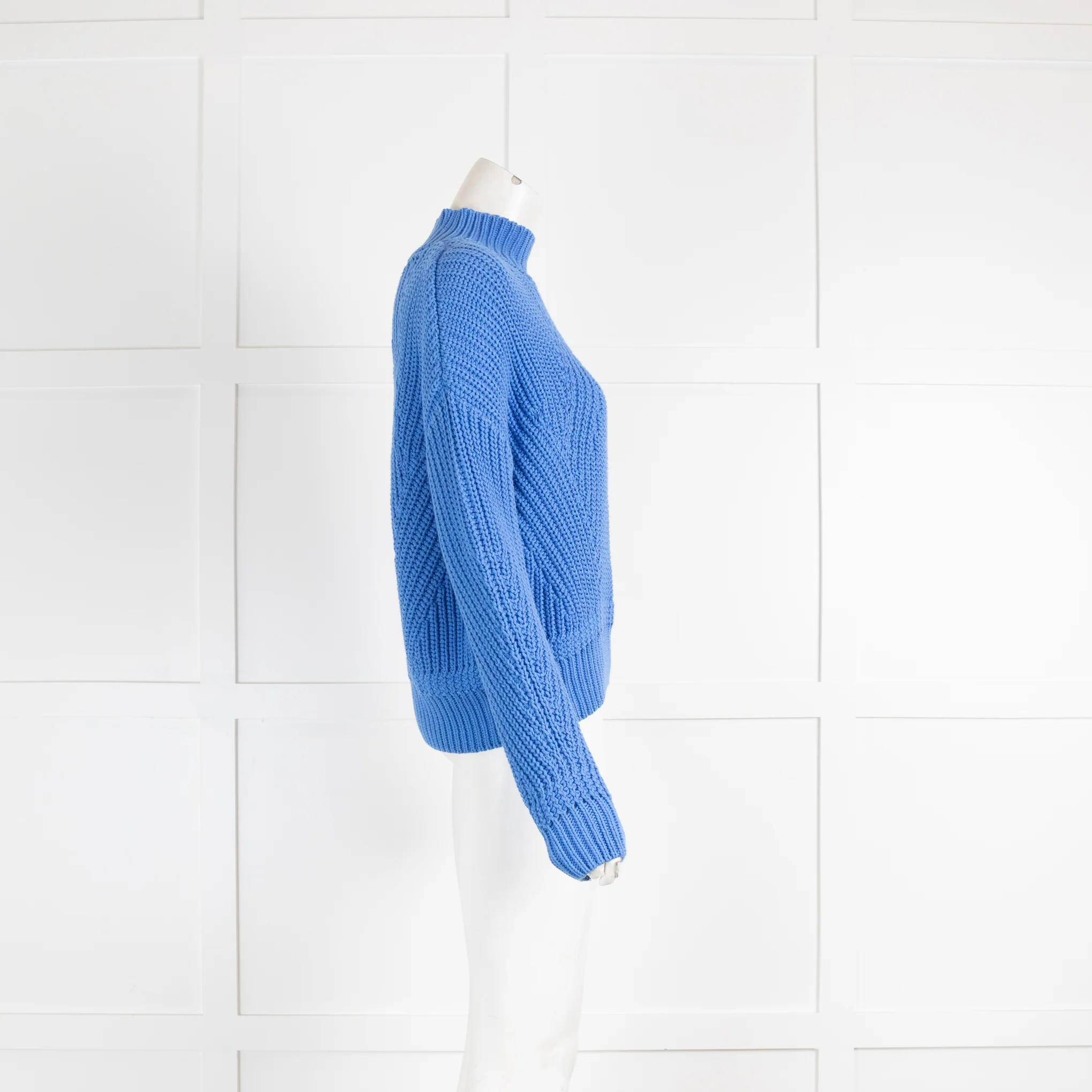Mos Mosh Blue Chunky Knit Jumper - Image 2