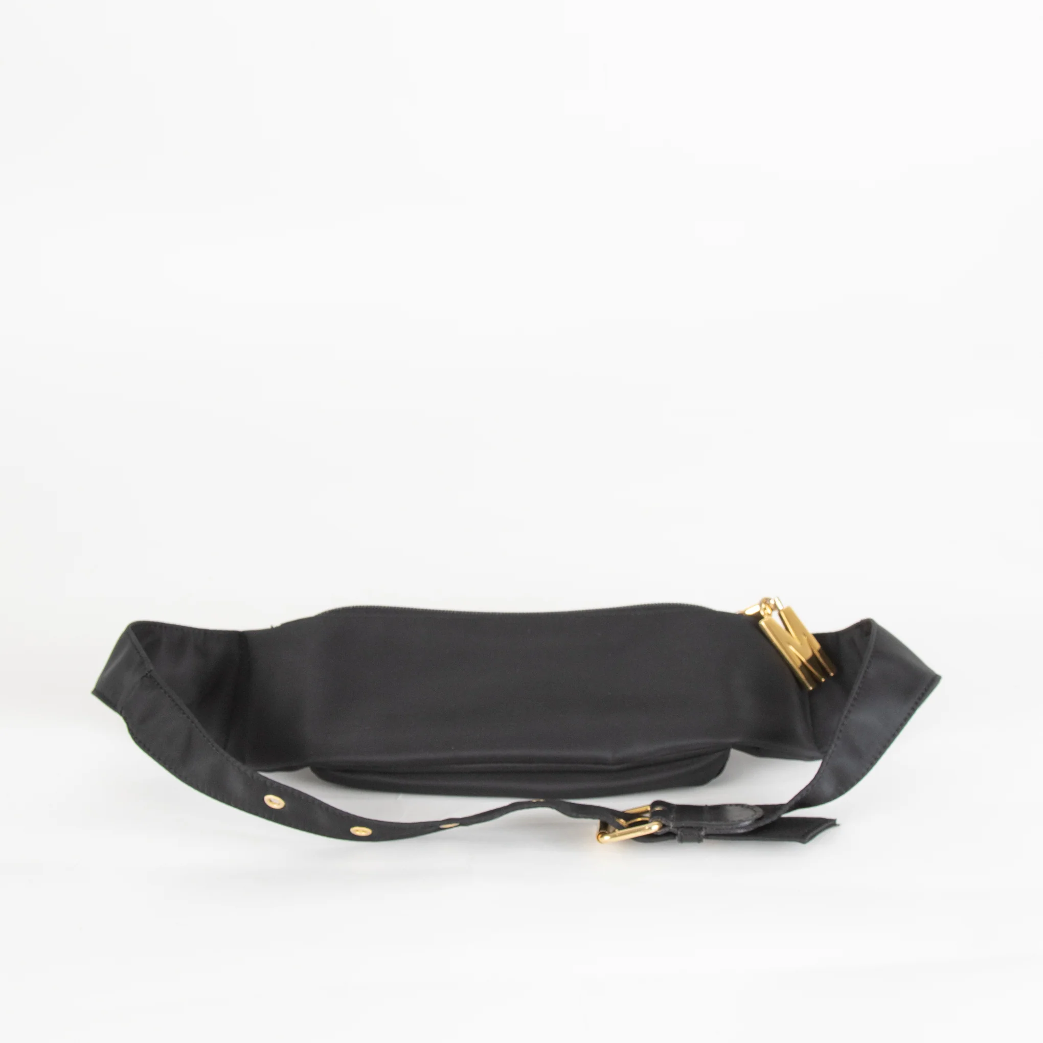 Moschino Black Nylon Belt Bag - Image 4