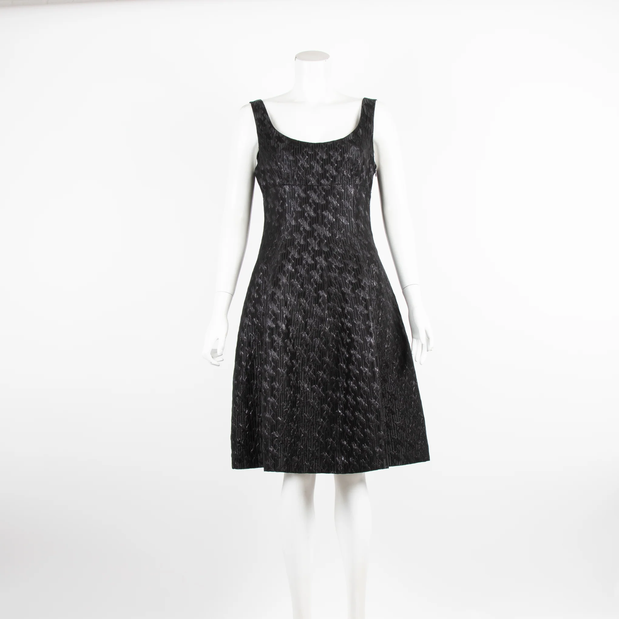 Moschino Cheap and Chic Black Dress with Empire Line
