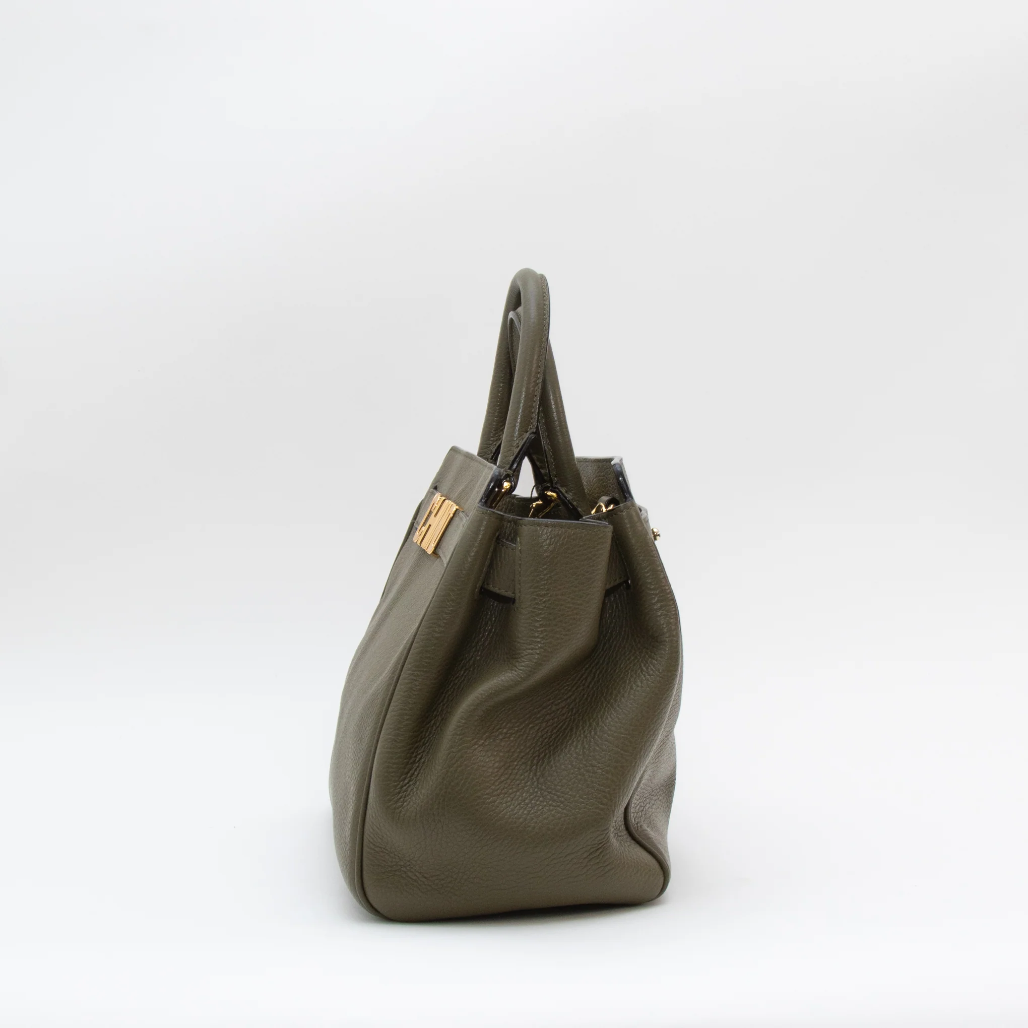 Moschino Green Bag With Crossbody Strap And Pouch - Image 5