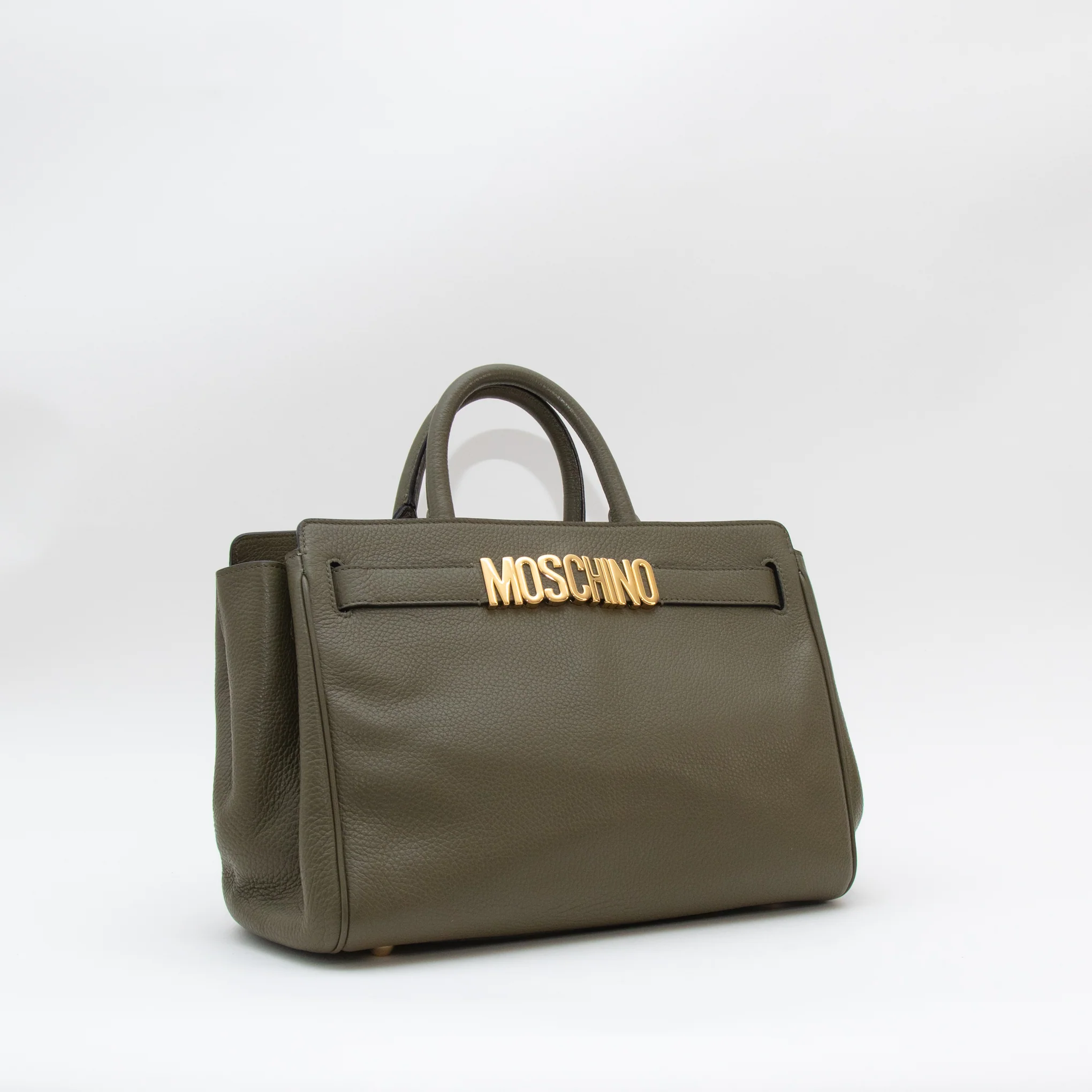 Moschino Green Bag With Crossbody Strap And Pouch - Image 7