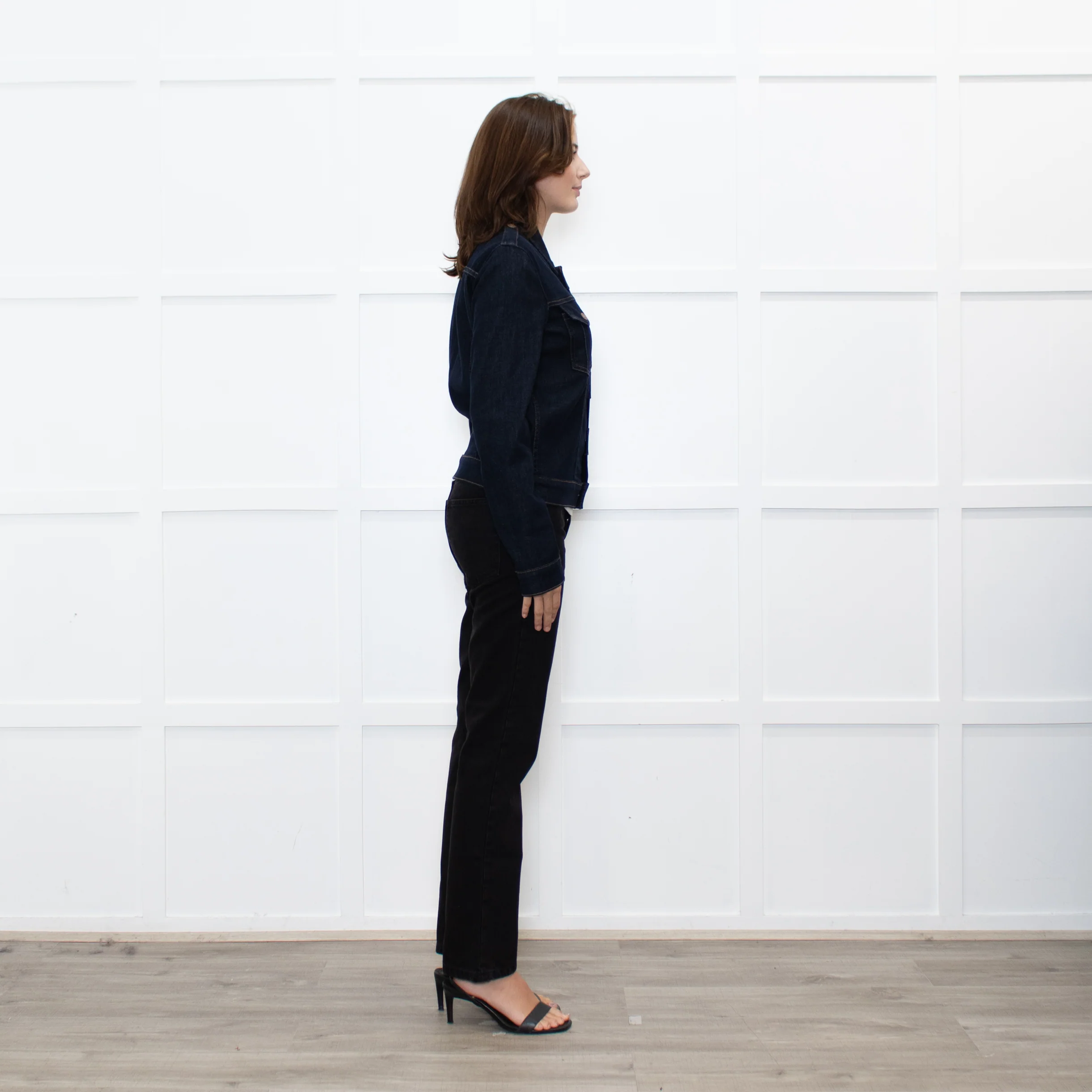 Mother Navy Denim Jacket - Image 6