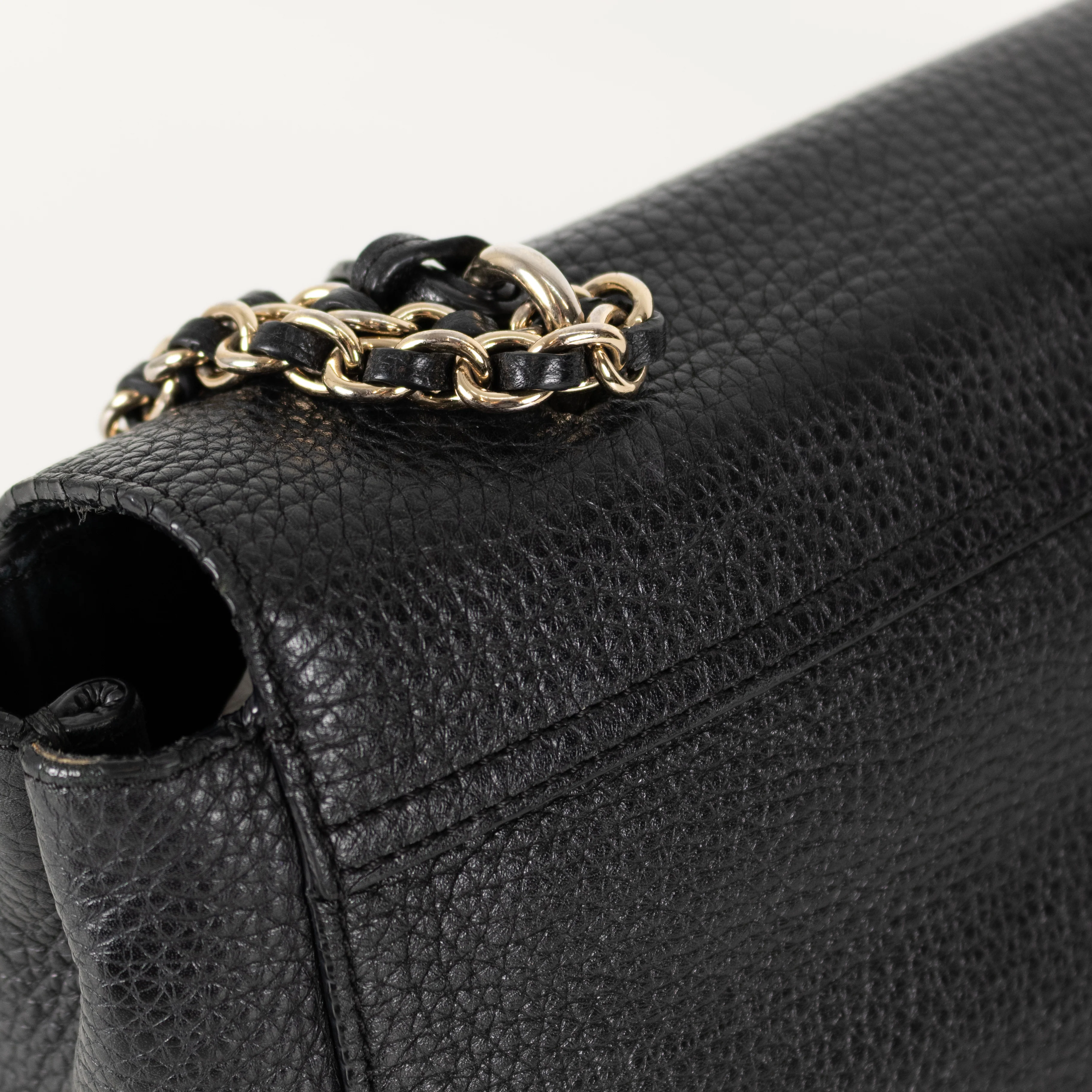 Mulberry Black Pebbled Leather Lily Bag - Image 14