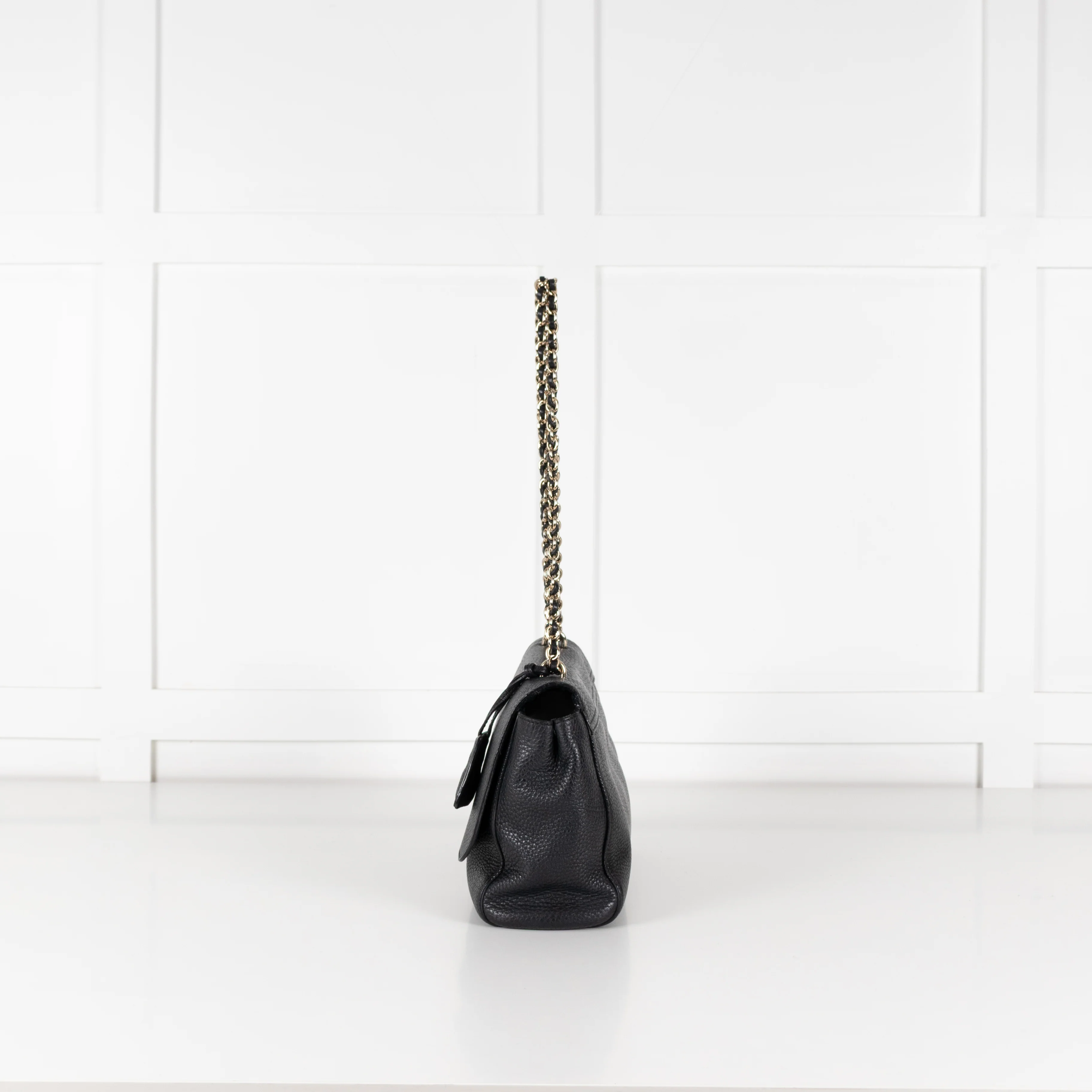 Mulberry Black Pebbled Leather Lily Bag - Image 5