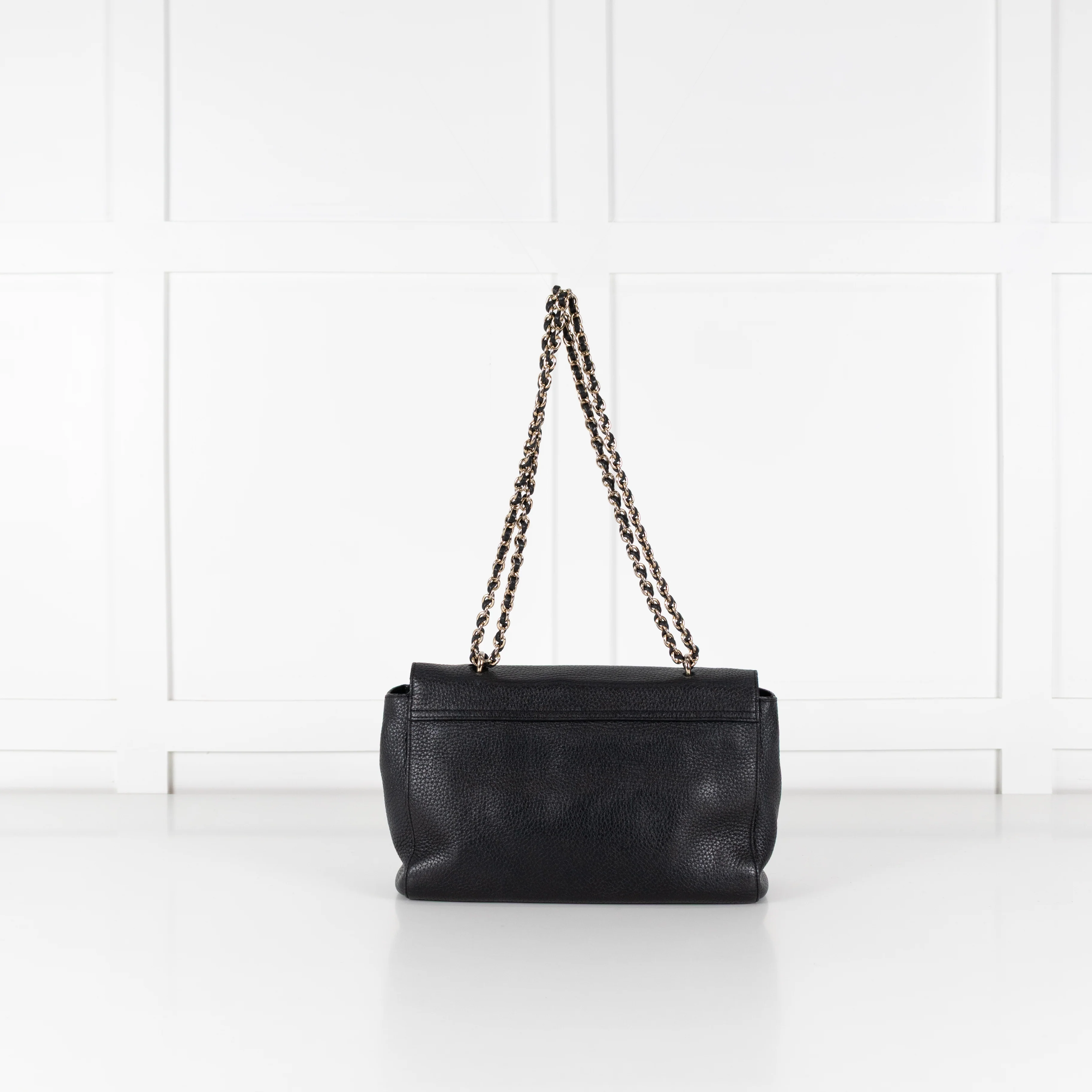 Mulberry Black Pebbled Leather Lily Bag - Image 7