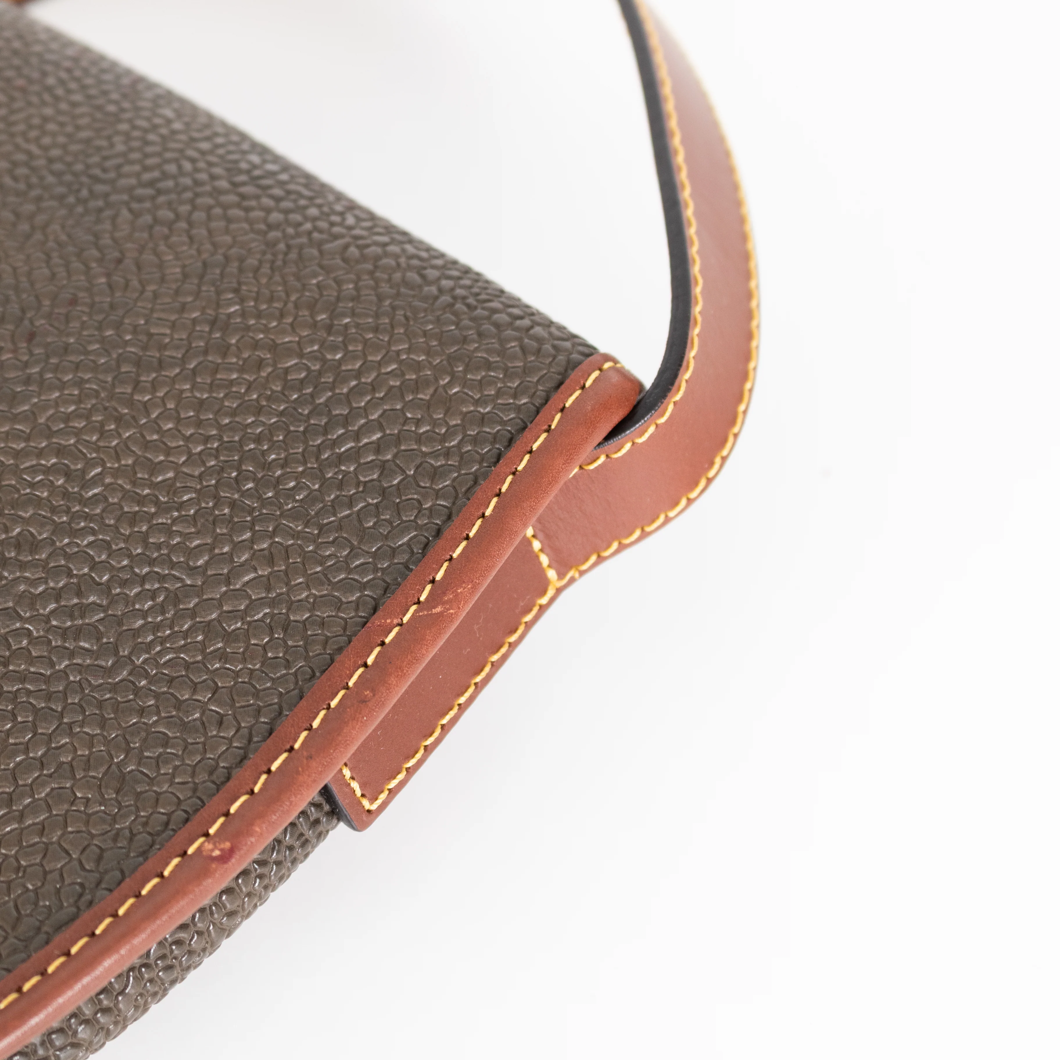 Mulberry Brown Scotchgrain Leather Vintage Small Crossbody Bag - Image 13