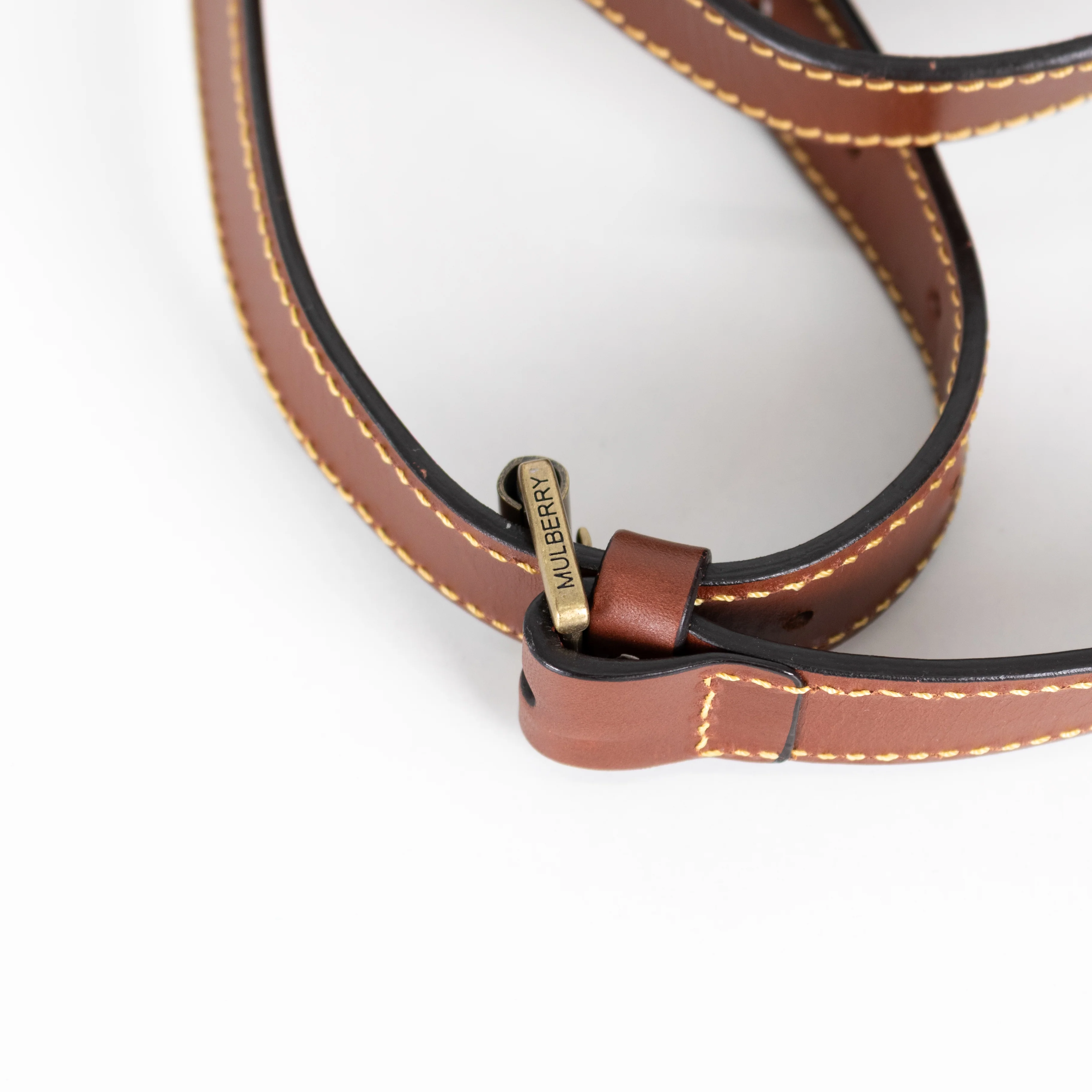 Mulberry Brown Scotchgrain Leather Vintage Small Crossbody Bag - Image 8