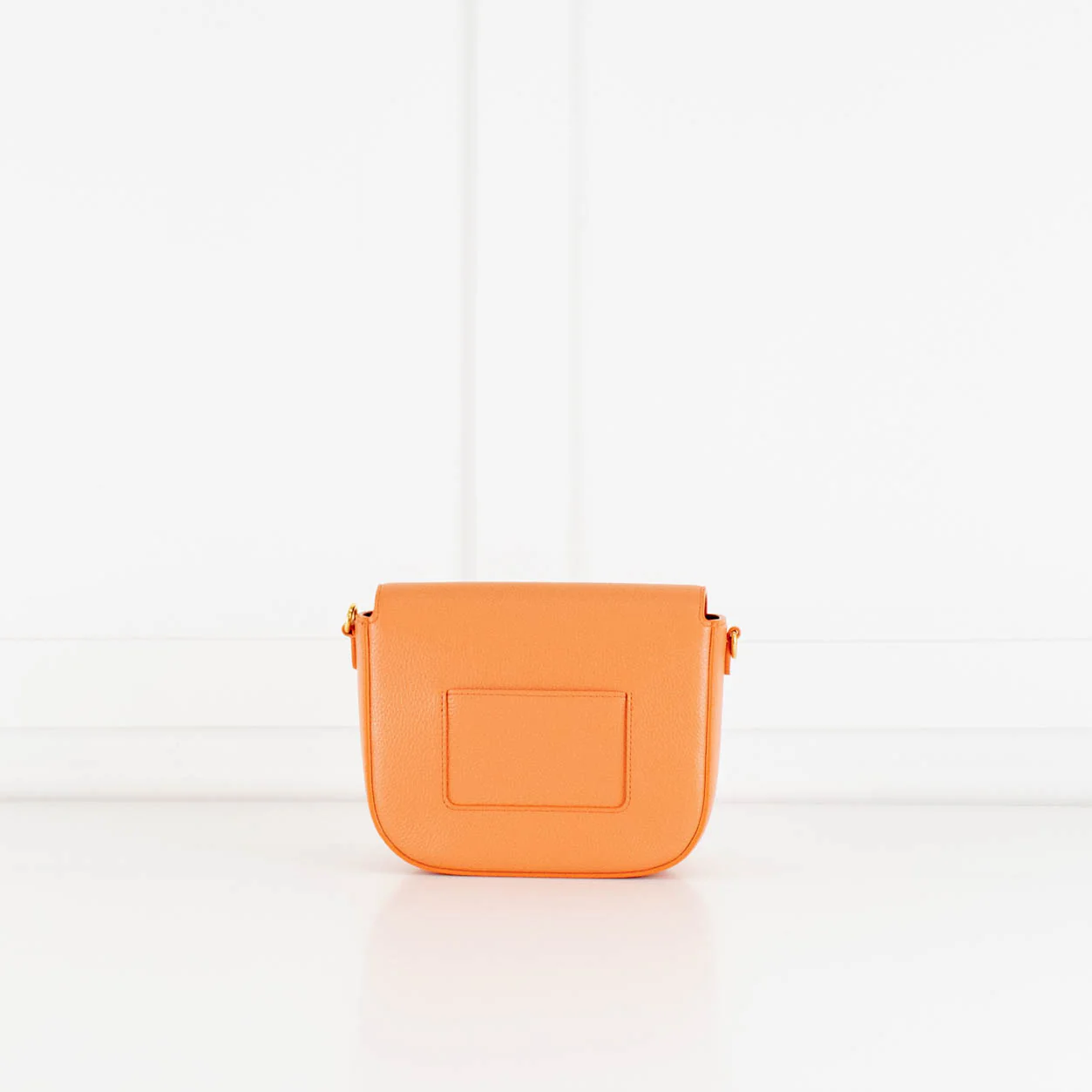 Mulberry Orange Grain Leather Small Darley Satchel Bag - Image 6