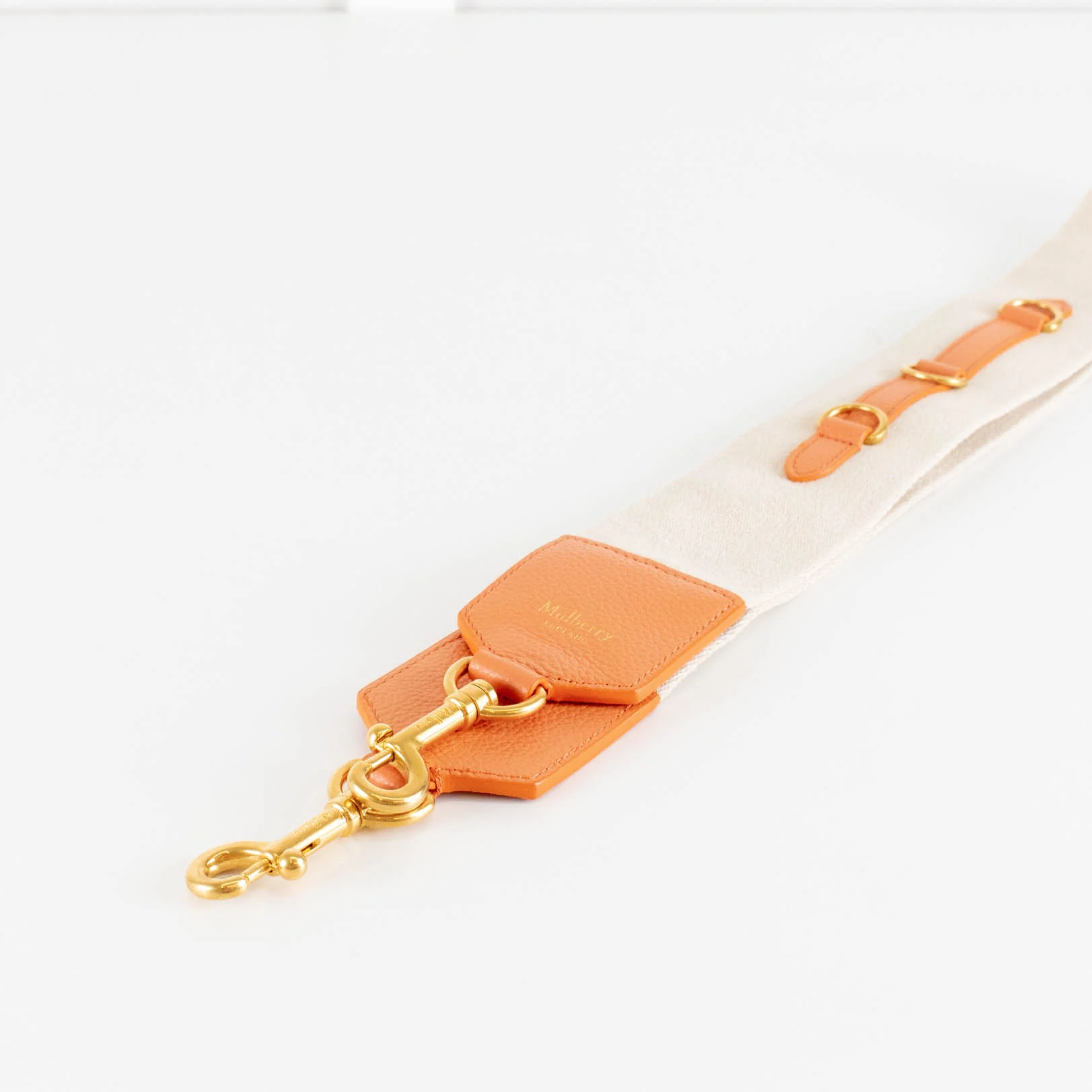 Mulberry Orange Grain Leather Small Darley Satchel Bag - Image 8