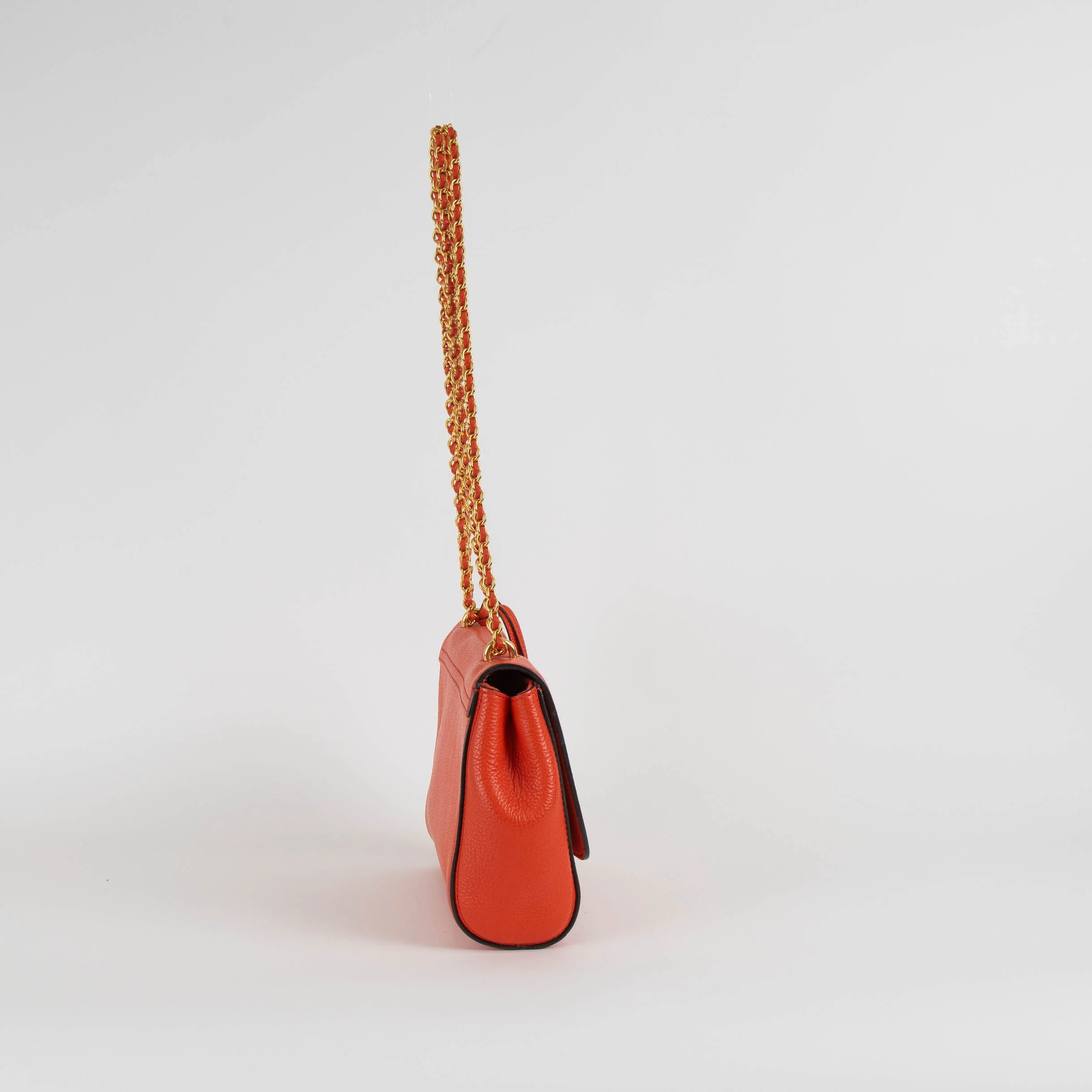 Mulberry Orange Lily Gold Hardware Shoulder Bag - Image 3