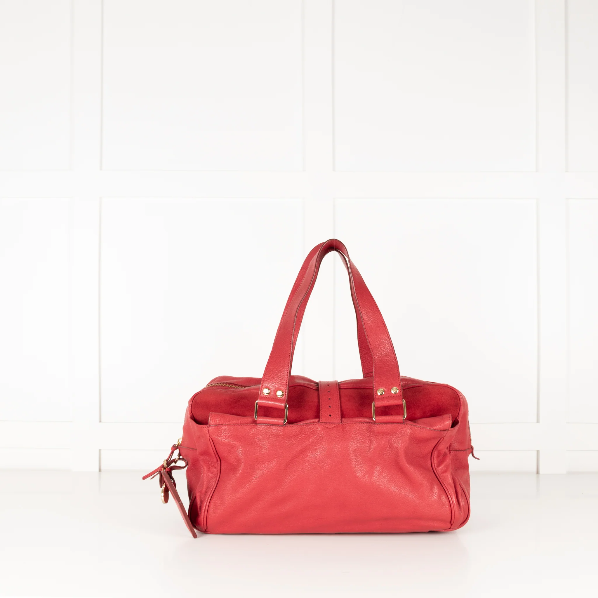 Mulberry Red Mabel Buckle Bag - Image 4