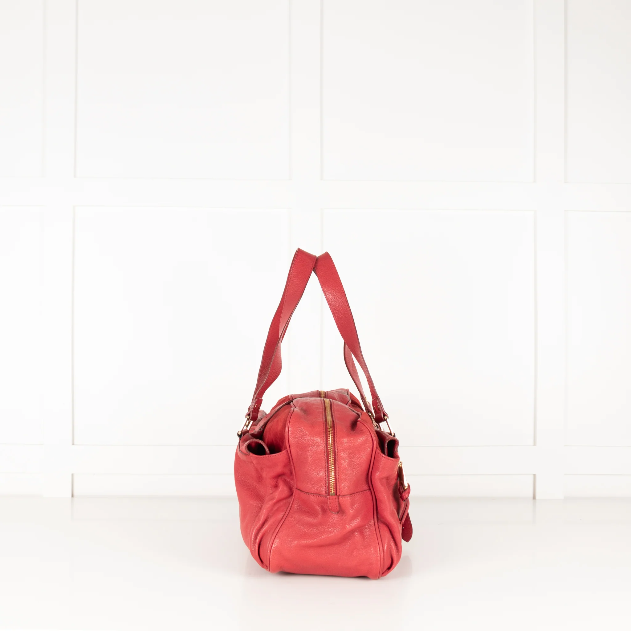 Mulberry Red Mabel Buckle Bag - Image 5