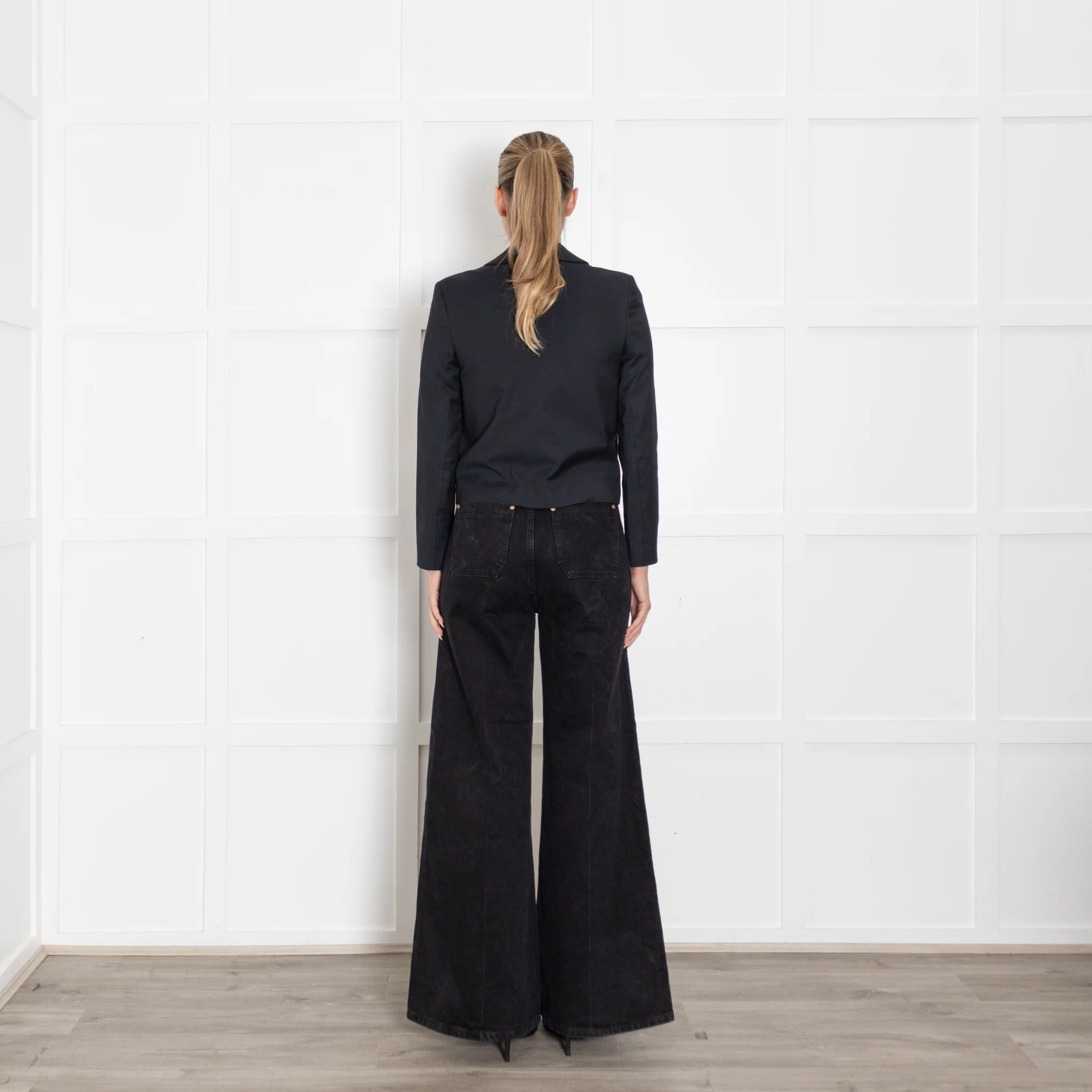 Mulberry Tippi Navy Jacket - Image 5