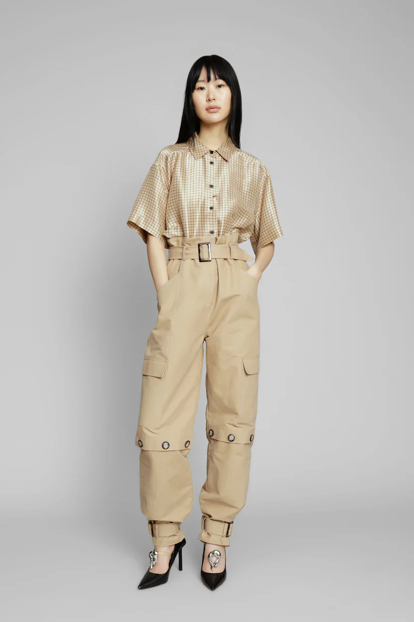 Munthe 'Ebulu' Trousers in Camel - Image 2