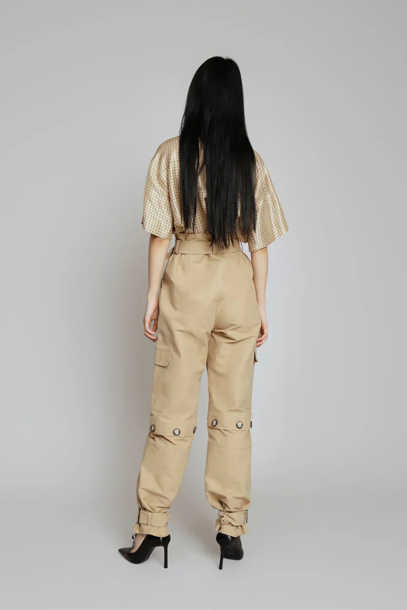 Munthe 'Ebulu' Trousers in Camel - Image 4