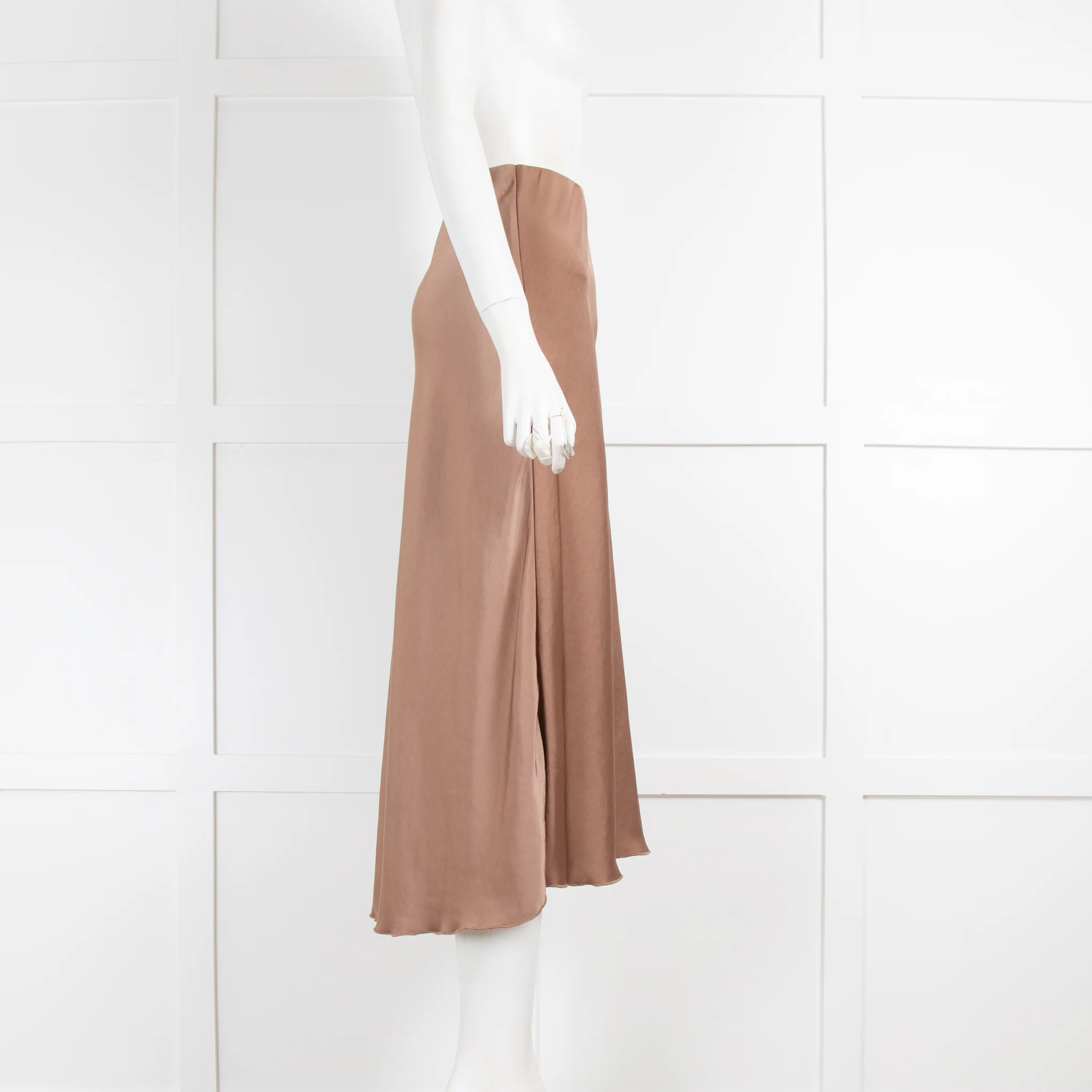 Munthe Mocha Slip Skirt - Image 2