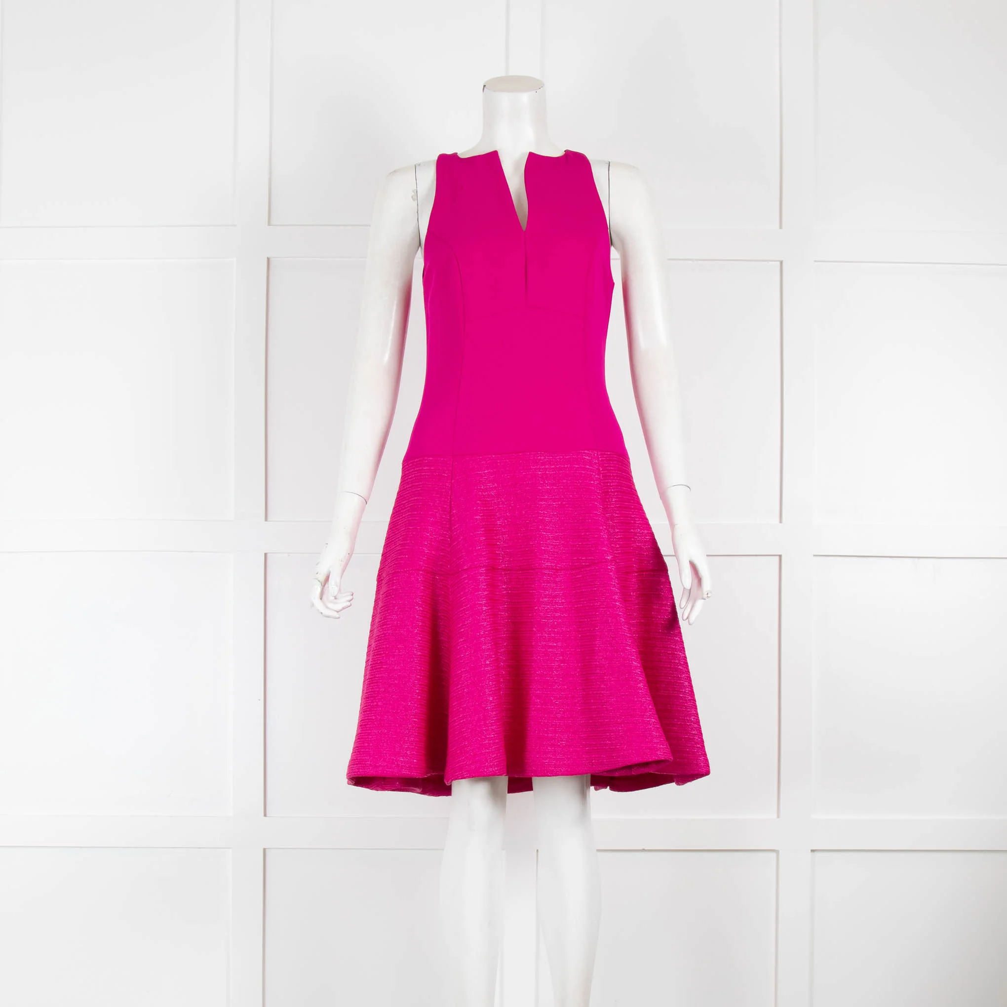 Nanette Lepore Pink Dress with Boucle Skirt