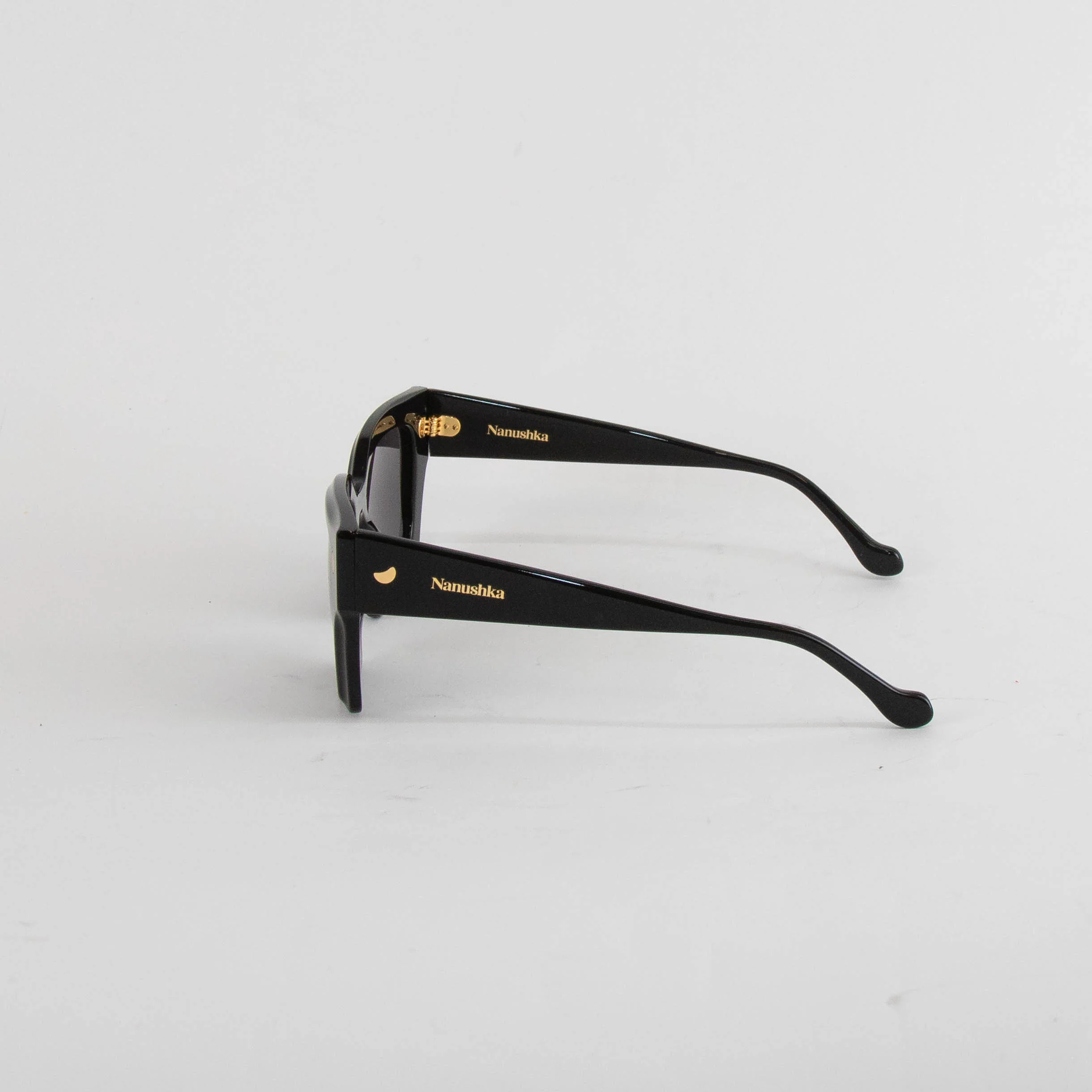 Nanushka Cordia Black Square Frame Sunglasses - Image 6