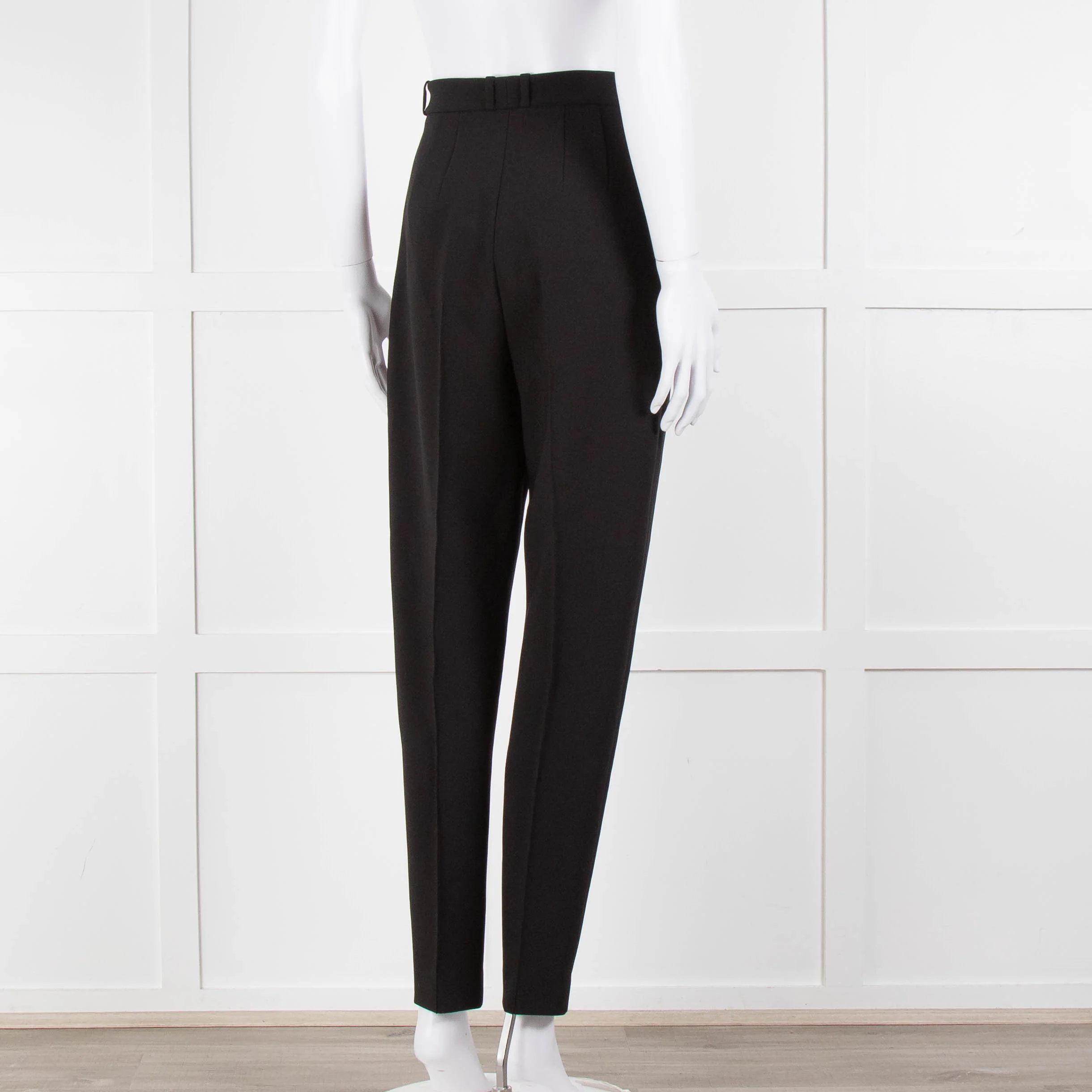 Noon By Noor Black High Waisted Trousers - Image 4