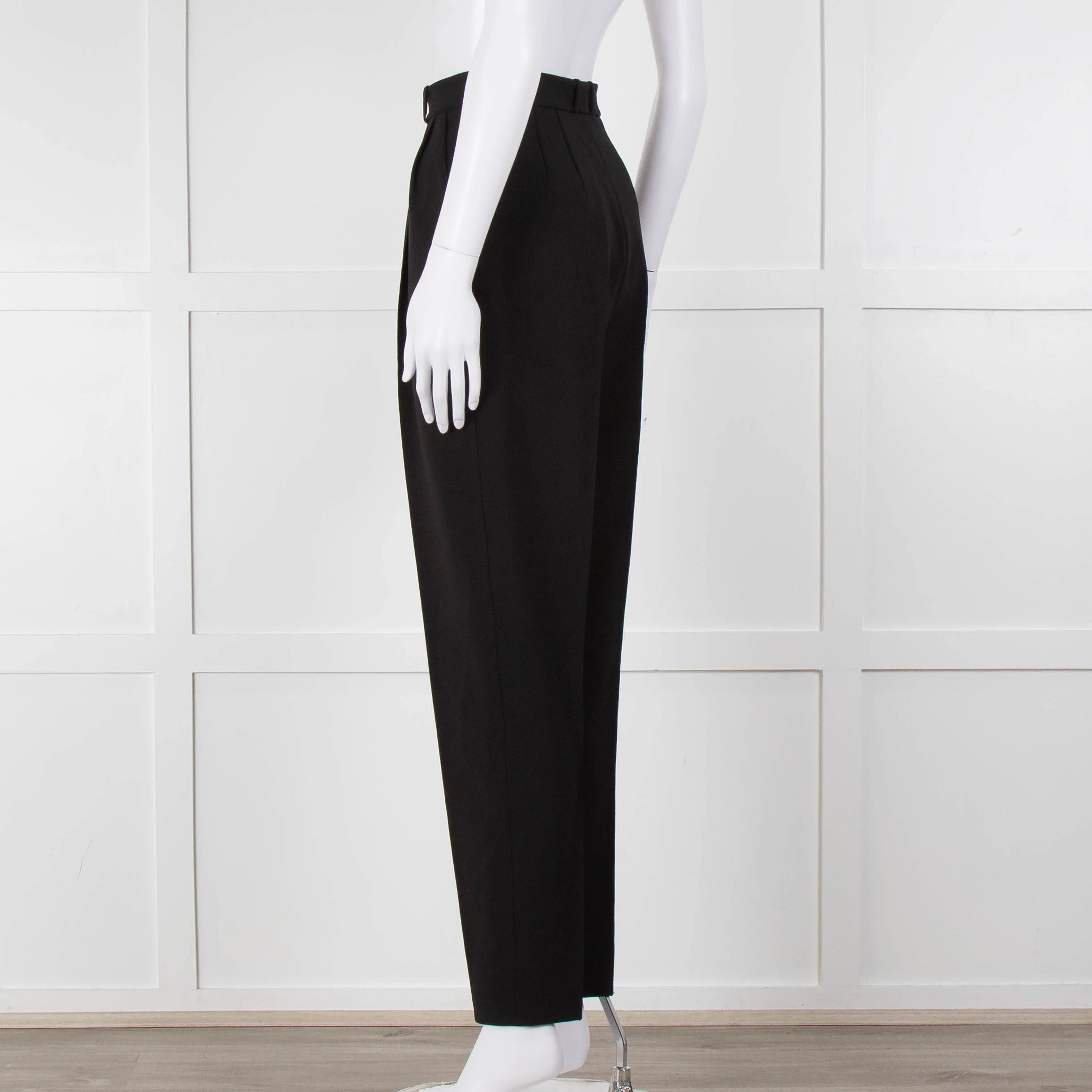 Noon By Noor Black High Waisted Trousers - Image 6