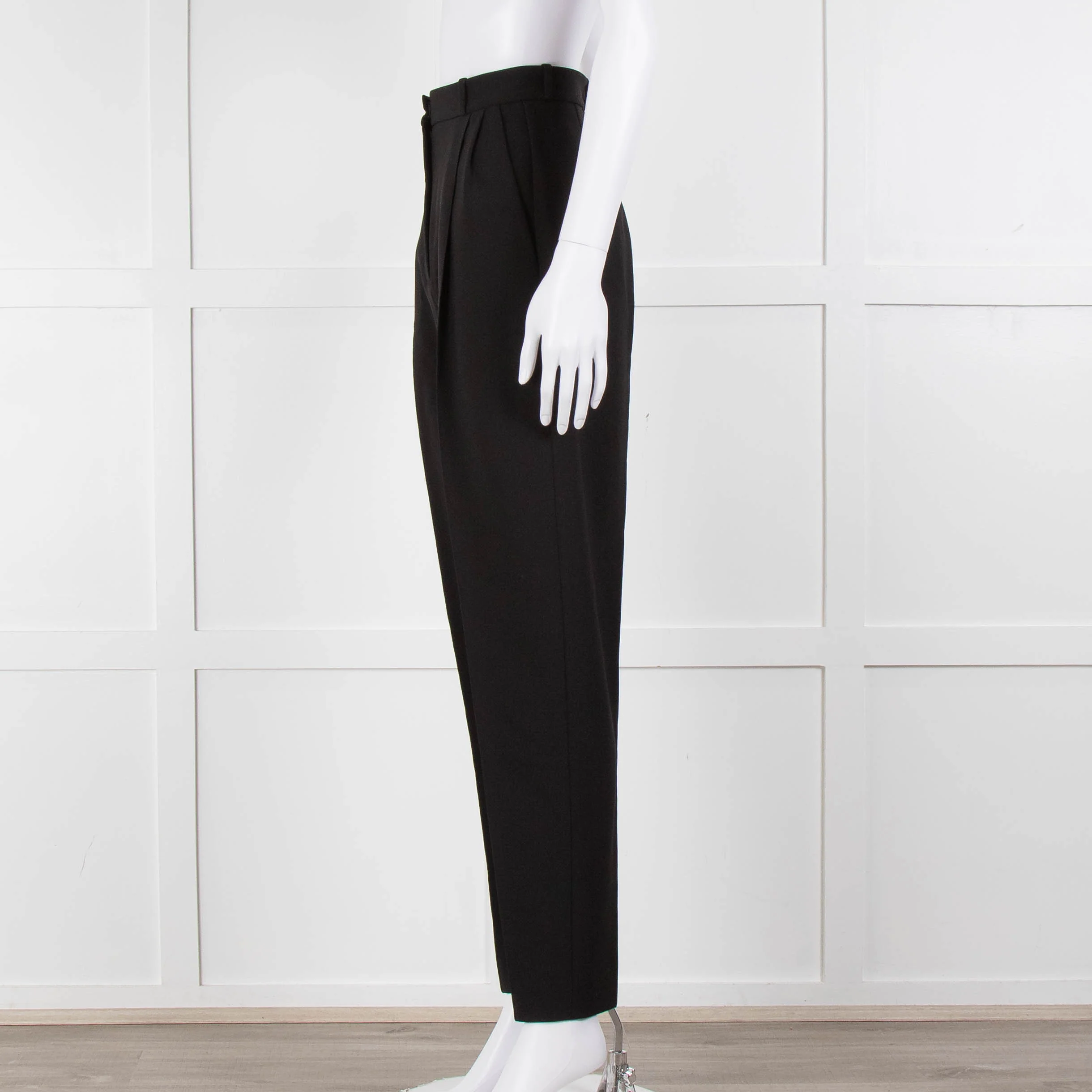 Noon By Noor Black High Waisted Trousers - Image 7