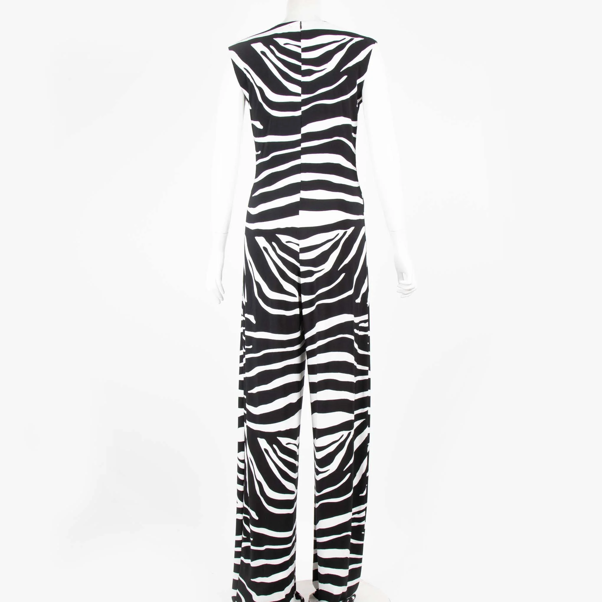 Norma Kamali Zebra Jumpsuit - Image 3