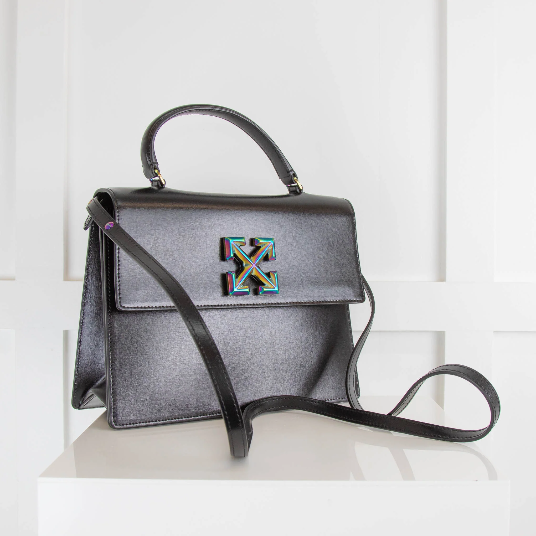 Off White Black Jitney 2.8 Handbag - Image 2