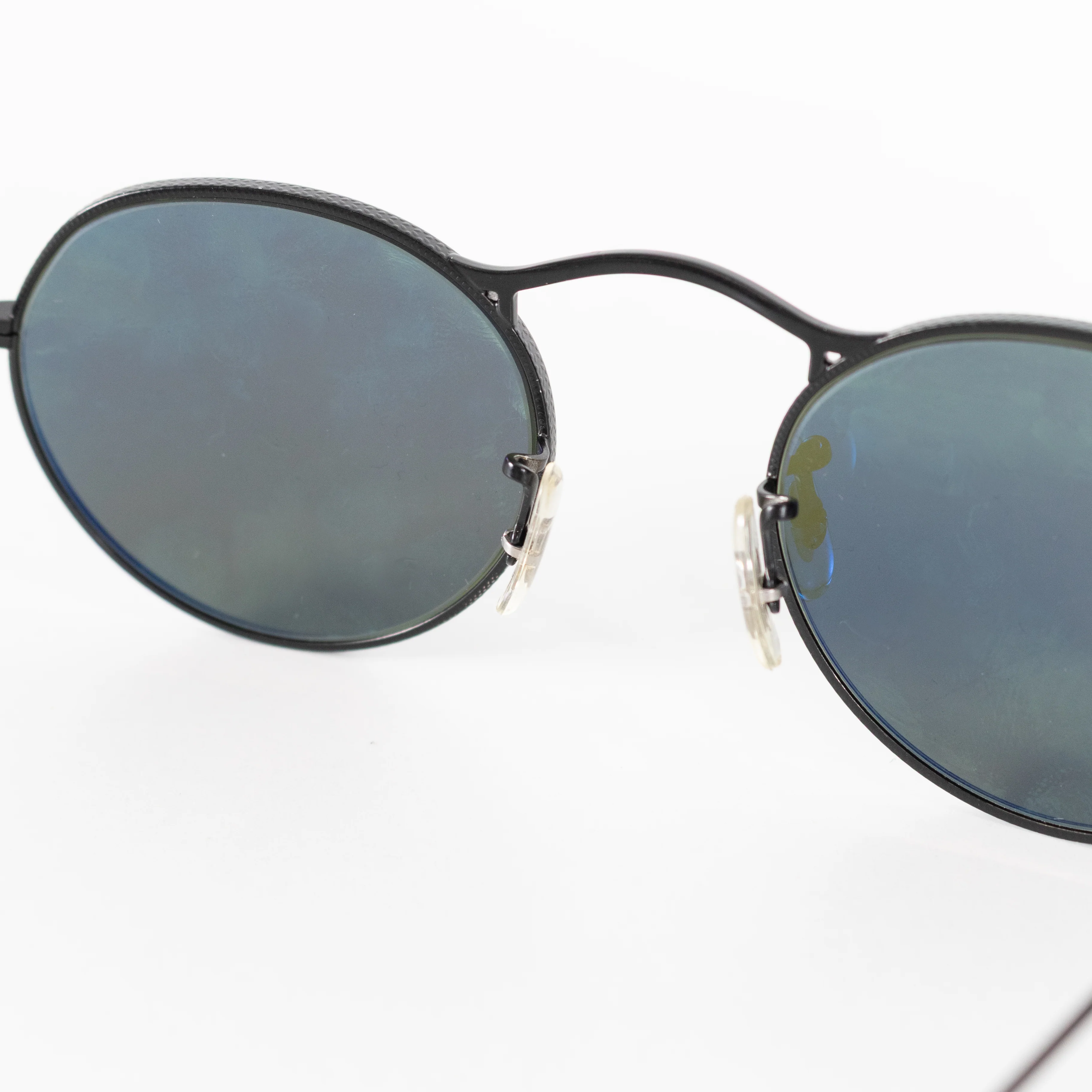 Oliver Peoples Black Small Round Coleridge Sunglasses - Image 11