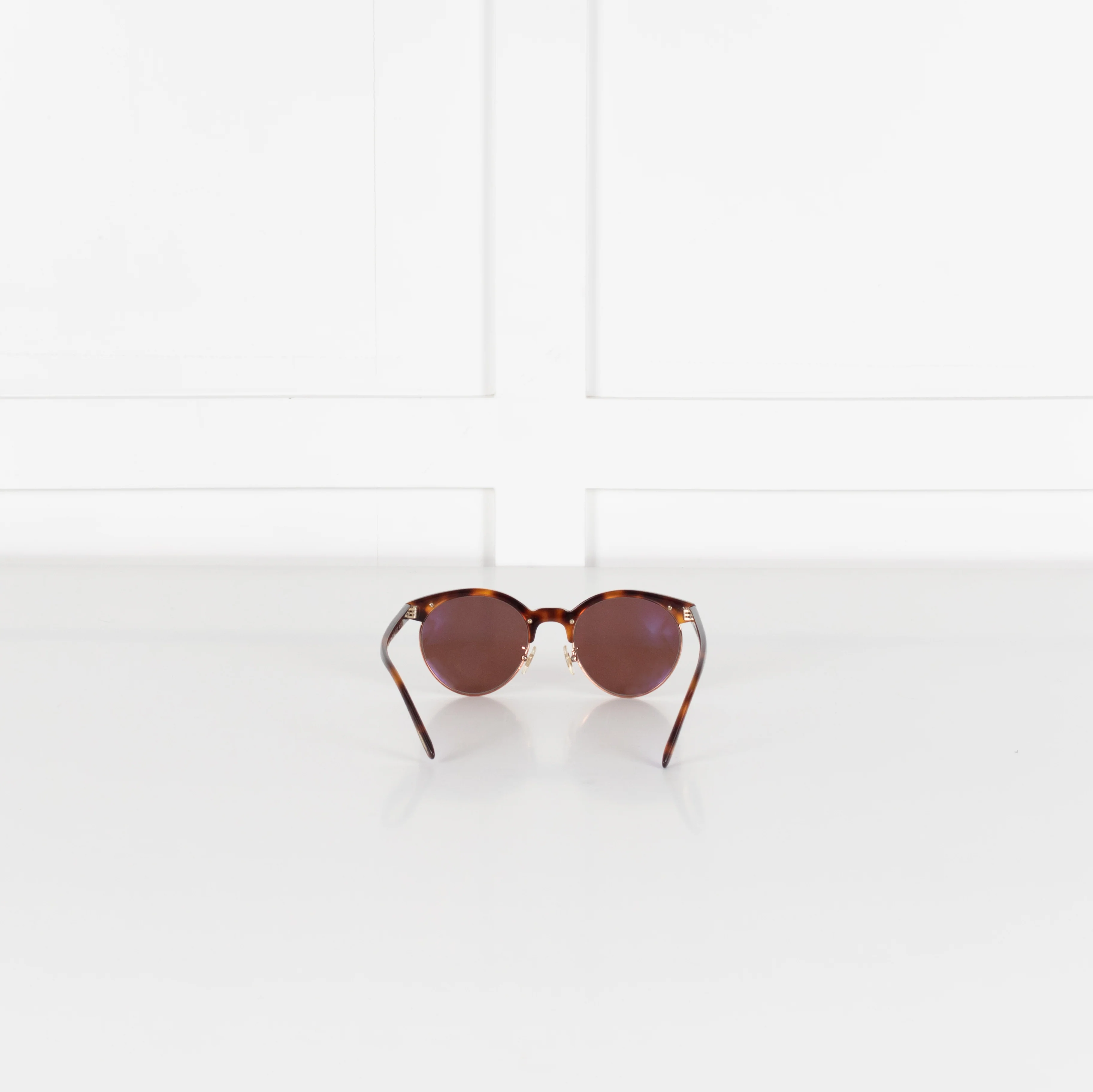 Oliver Peoples Ezelle Brown Tortoiseshell Sunglassses - Image 4