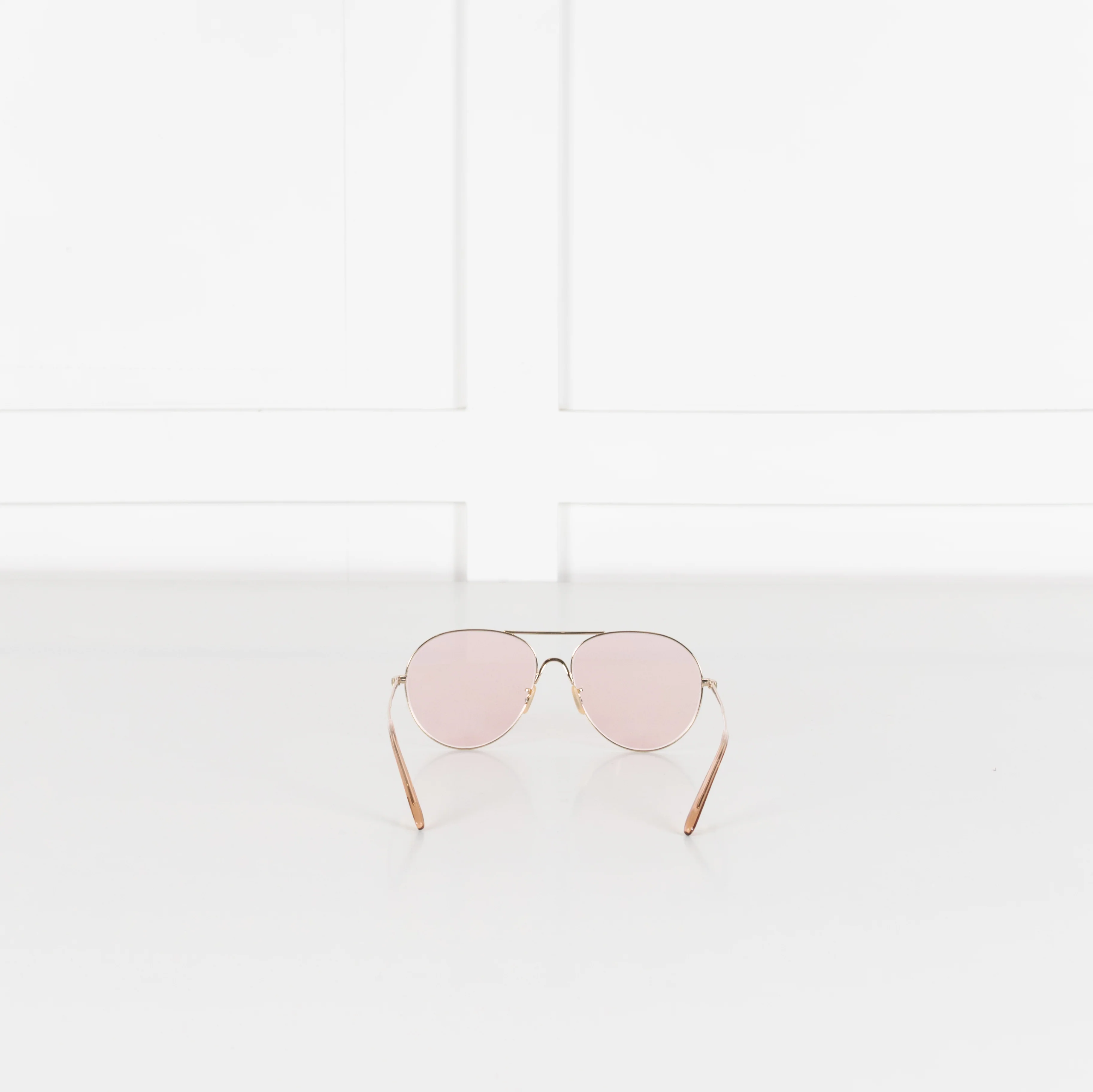 Oliver Peoples Rockmore Pink Lens Aviator - Image 4