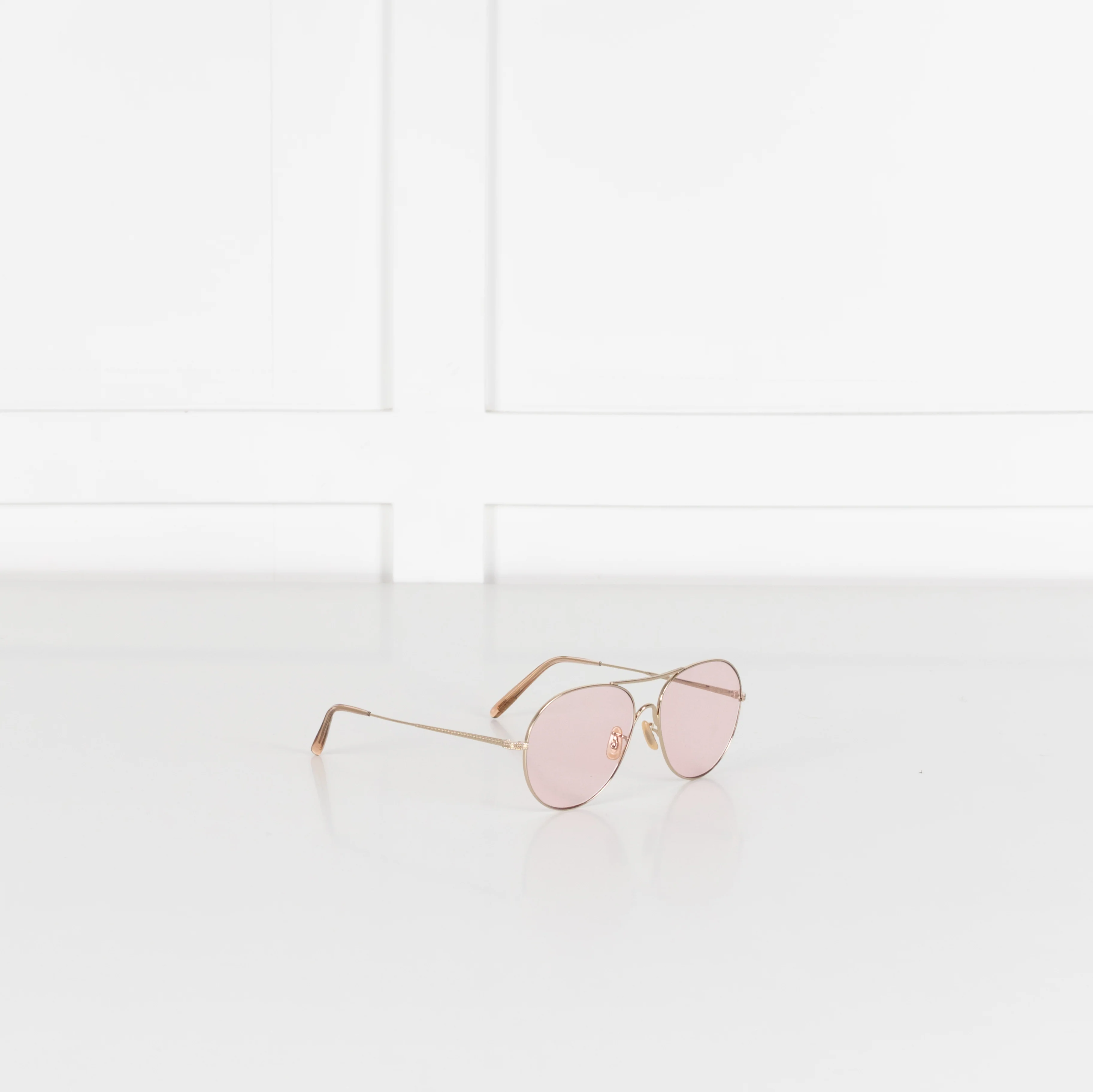 Oliver Peoples Rockmore Pink Lens Aviator - Image 6